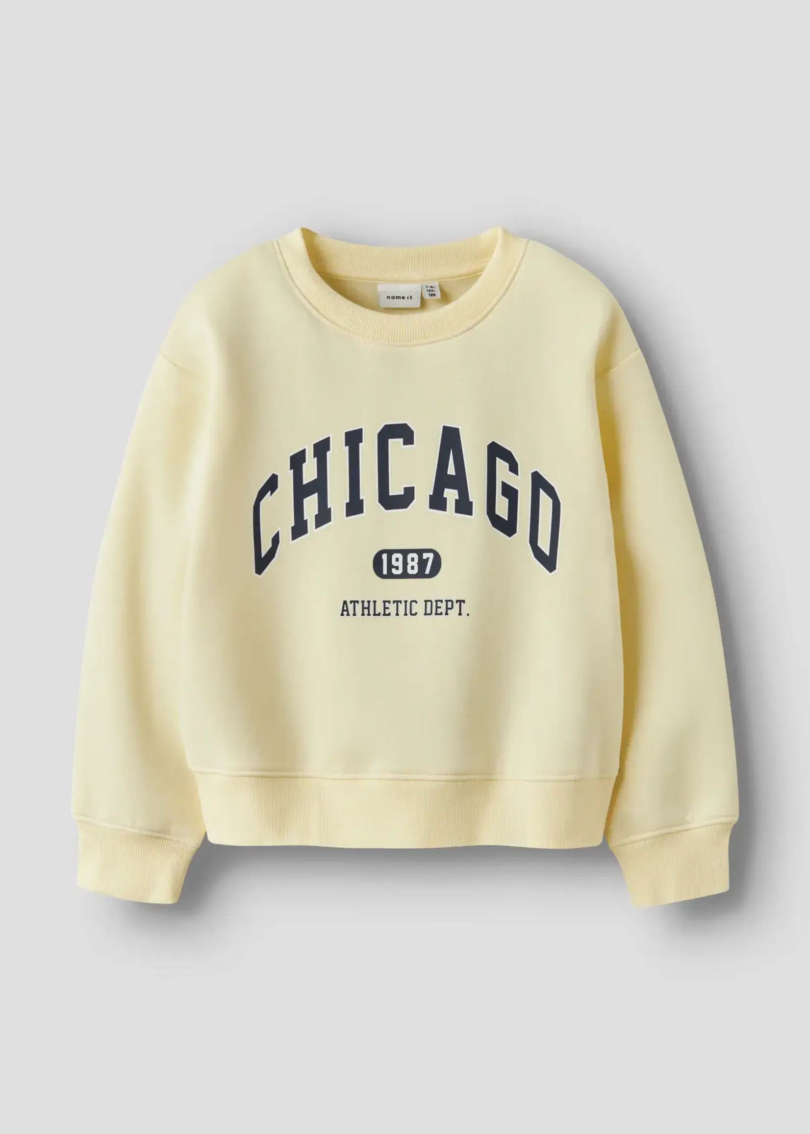 Name It Name it | NKFFABIA ls nreg sweat bru - Pear Sorbet