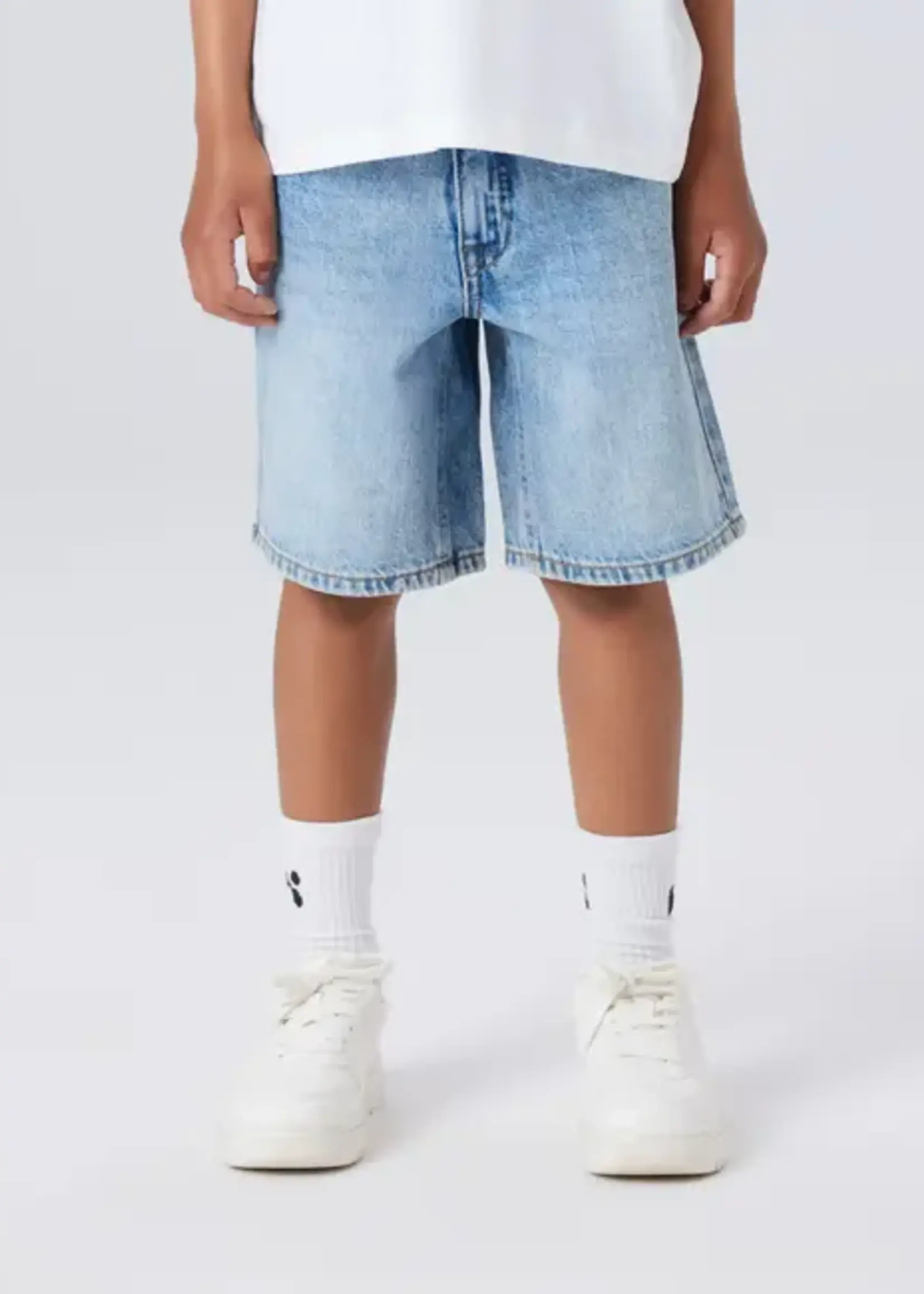 Name It Name It | NKMRYAN REG L DNM SHORTS - Light Blue Bleached Denim