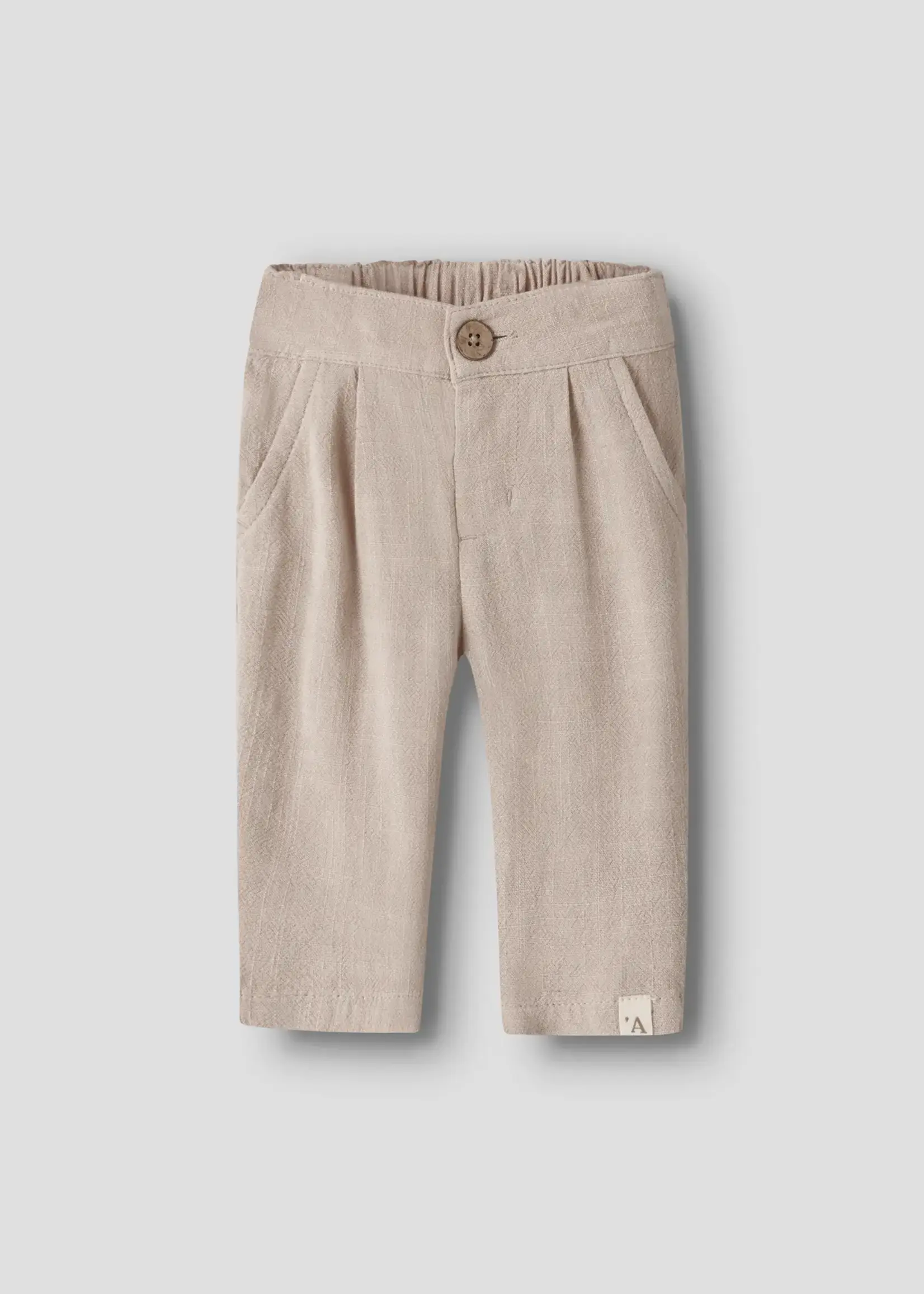 Lil’ Atelier Lil' Atelier | NBMFREDDIE pant lil - Feather Gray