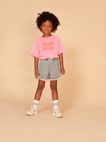Stains & Stories | girls t-shirt short sleeve - Neon Pink 1