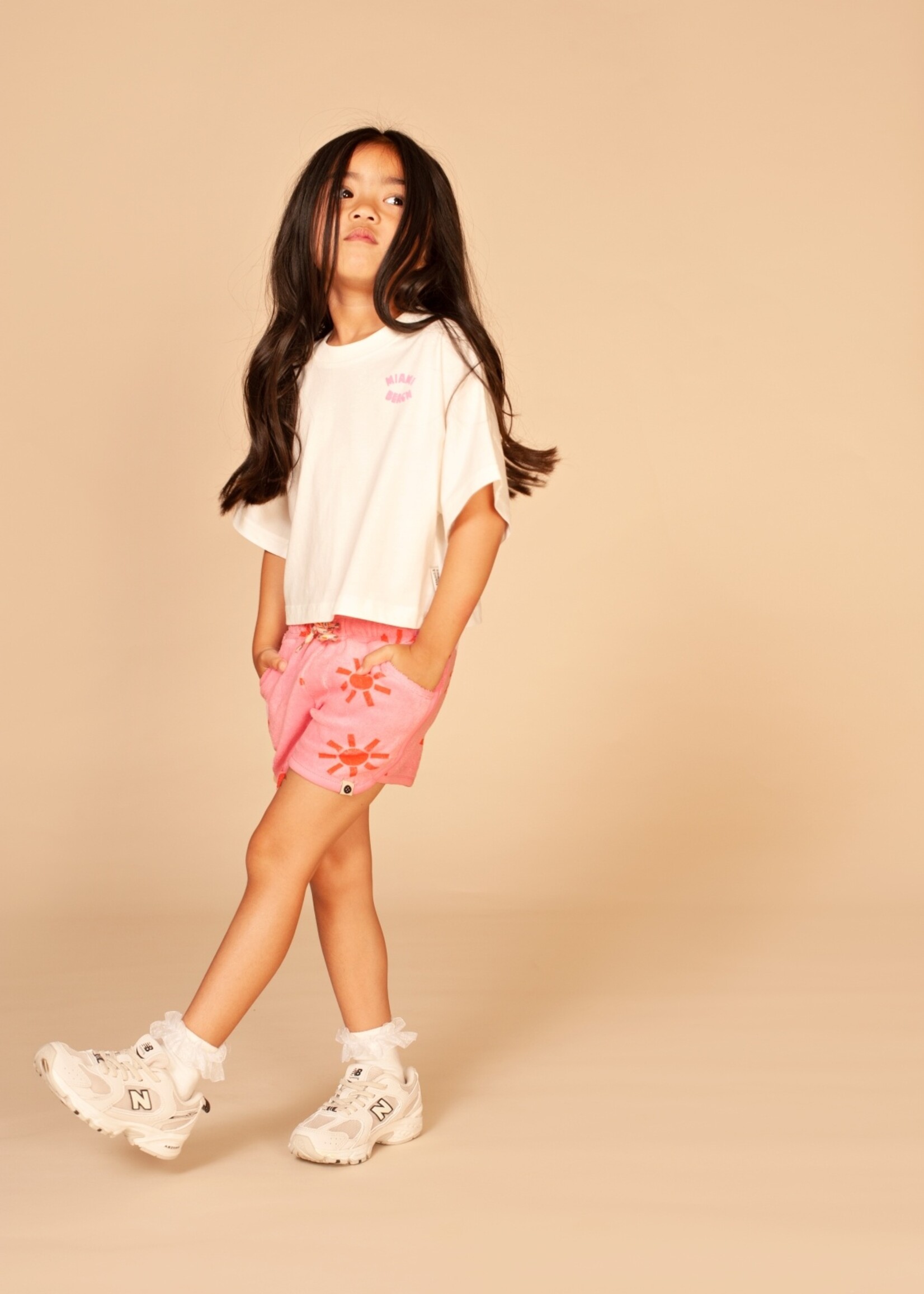 Stains & Stories | girls t-shirt short sleeve - White