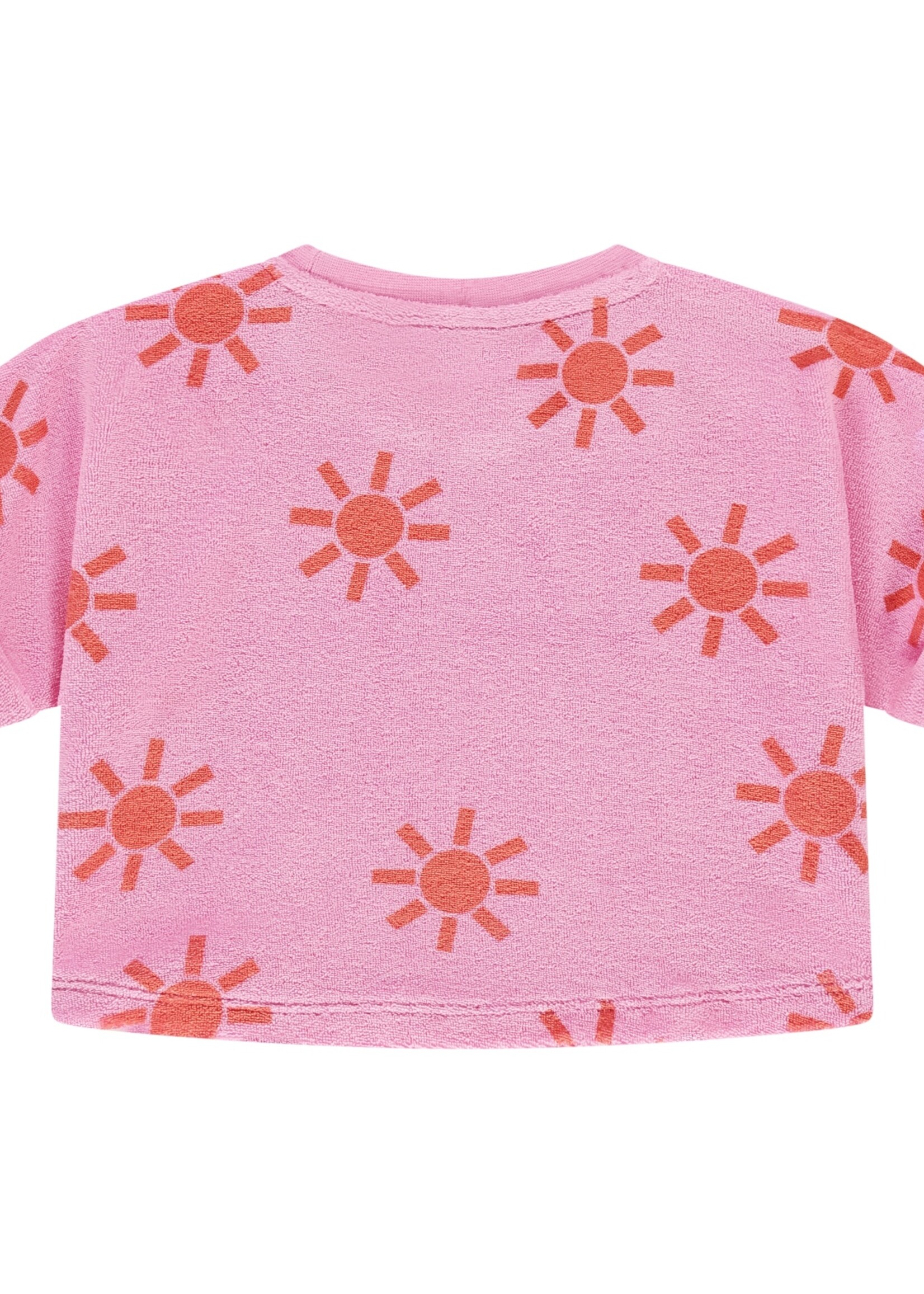 Stains & Stories | girls t-shirt short sleeve - Neon Pink