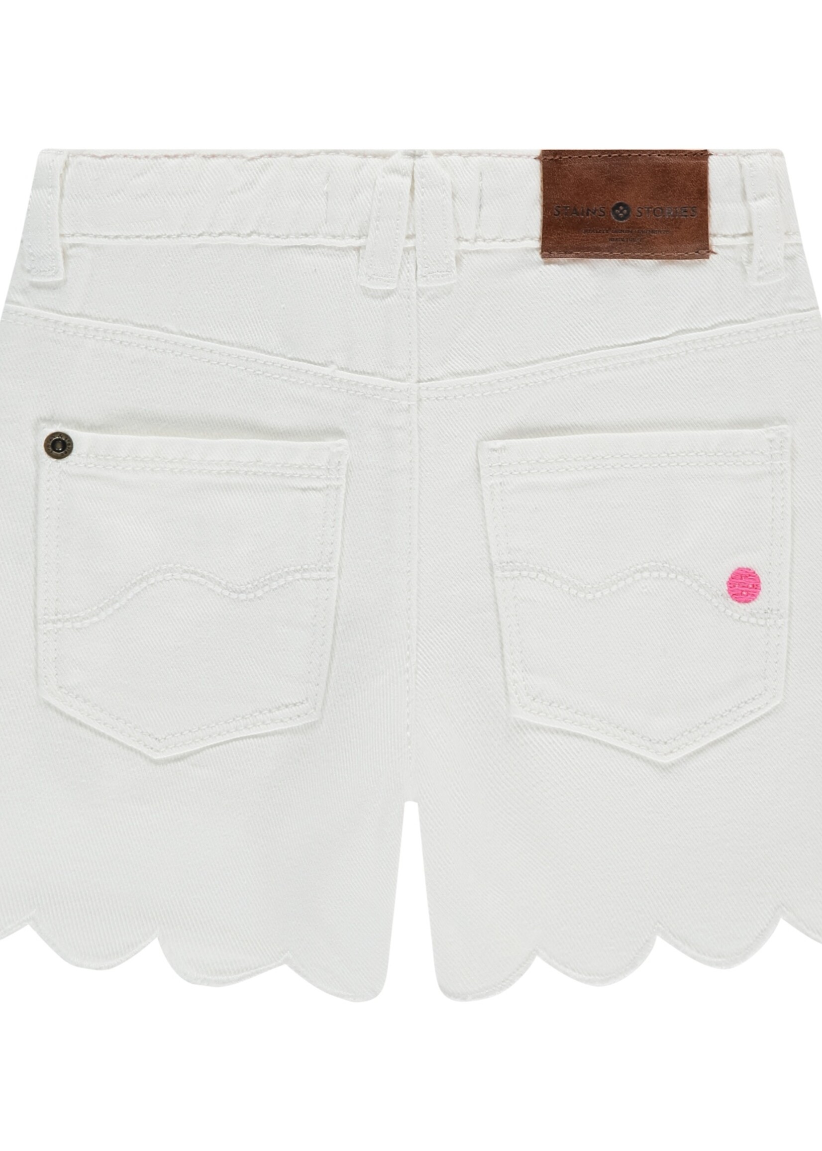Stains & Stories | girls short - White