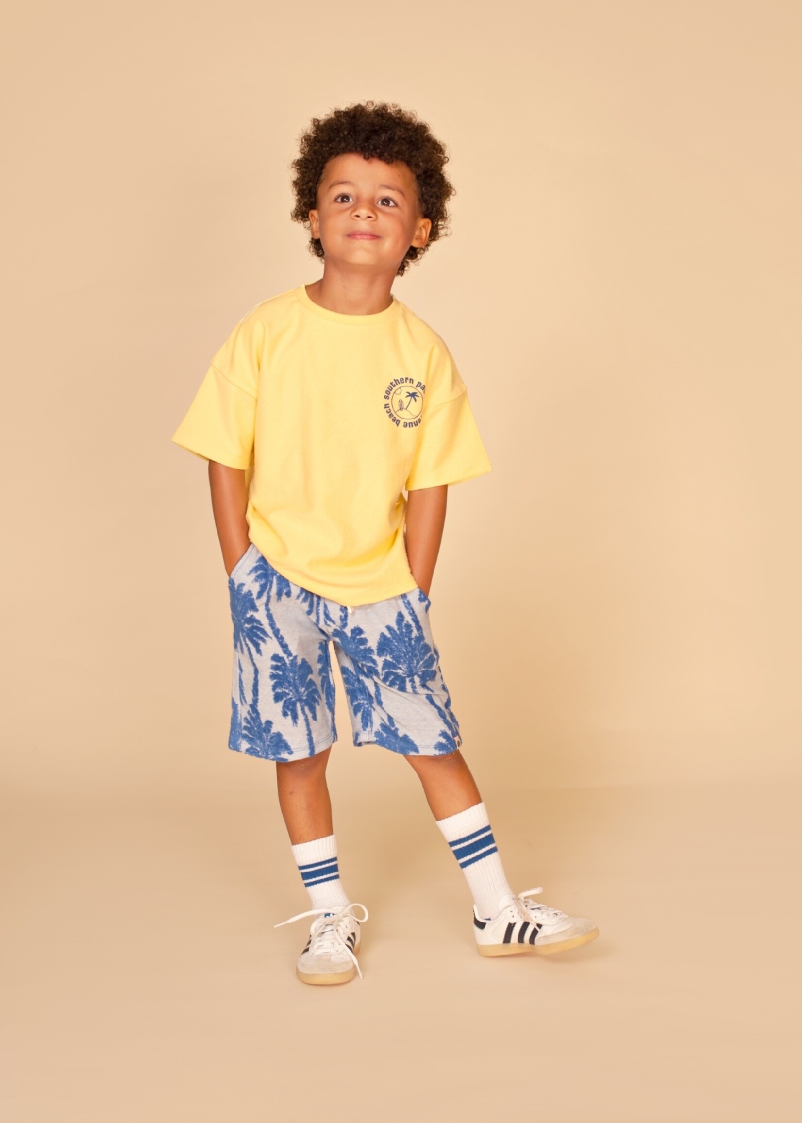 Stains & Stories | boys t-shirt short sleeve - Yellow