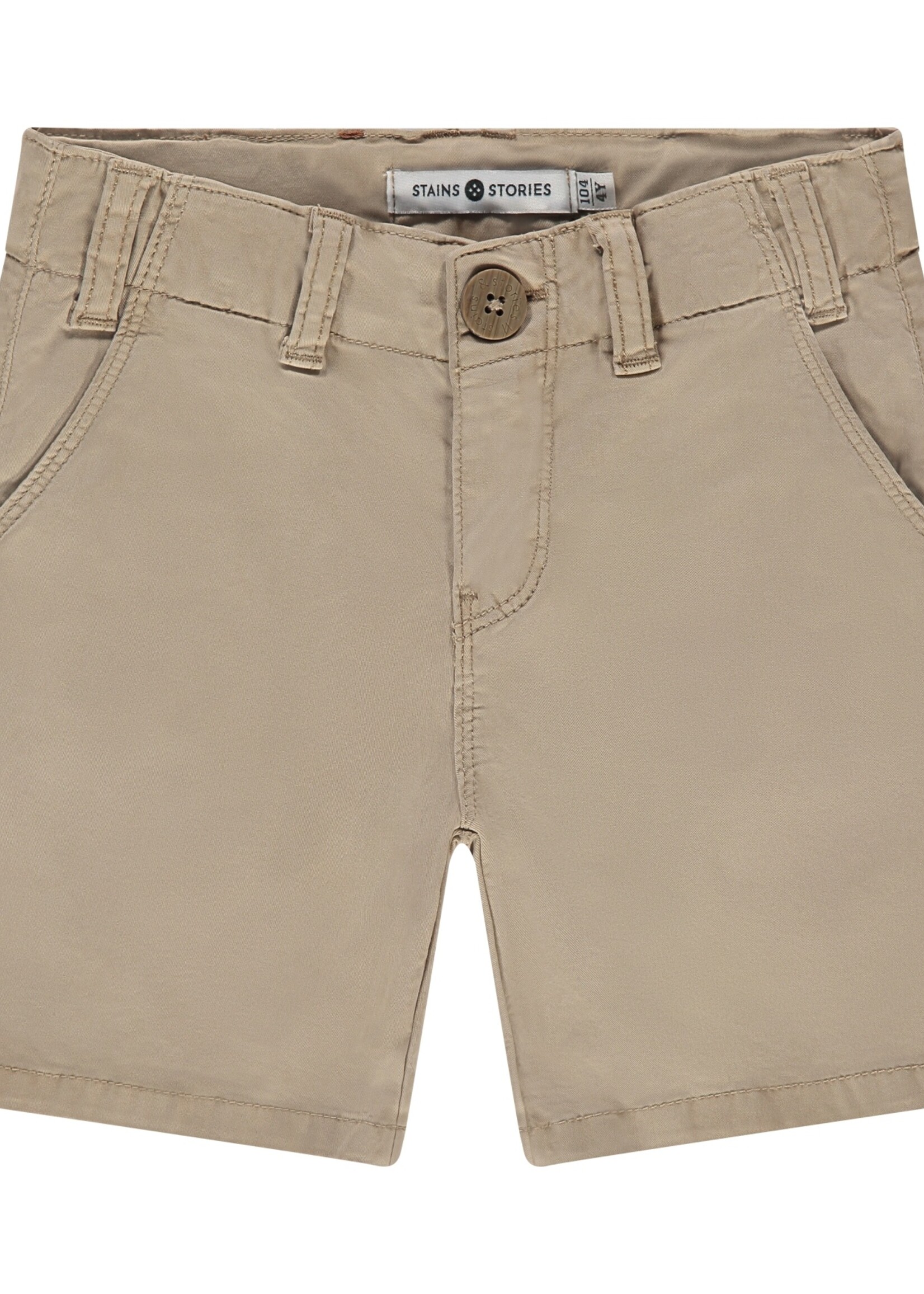 Stains & Stories | boys short - Pebble