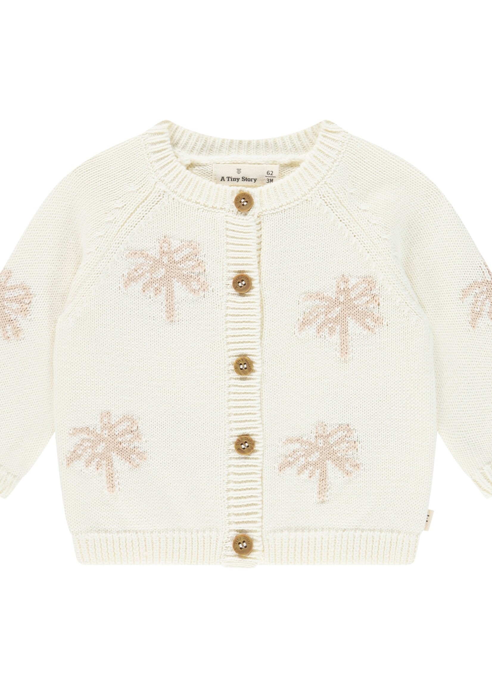A Tiny Story A Tiny Story | baby cardigan – Ecru