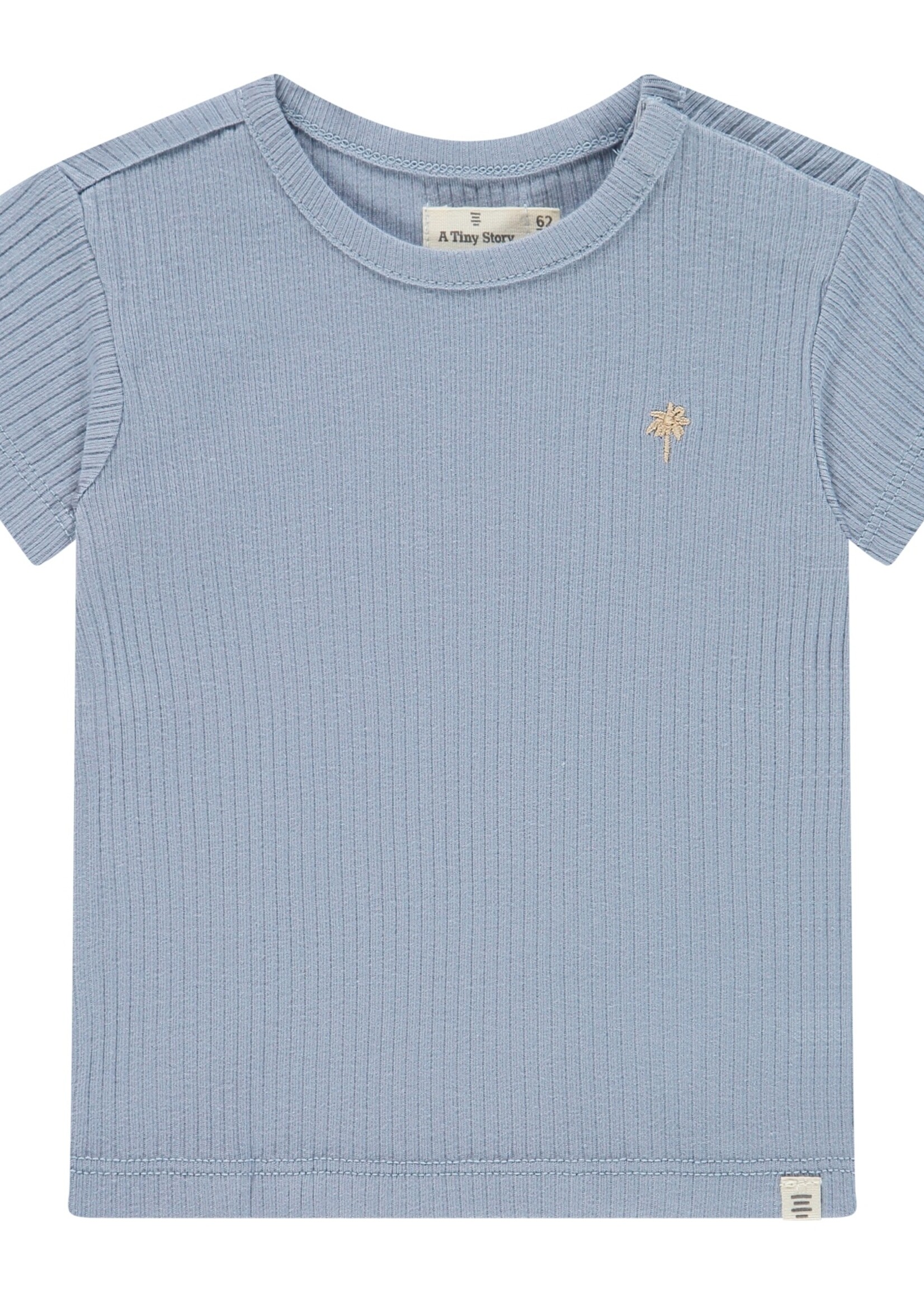 A Tiny Story A Tiny Story | baby t-shirt short sleeve – Light Blue