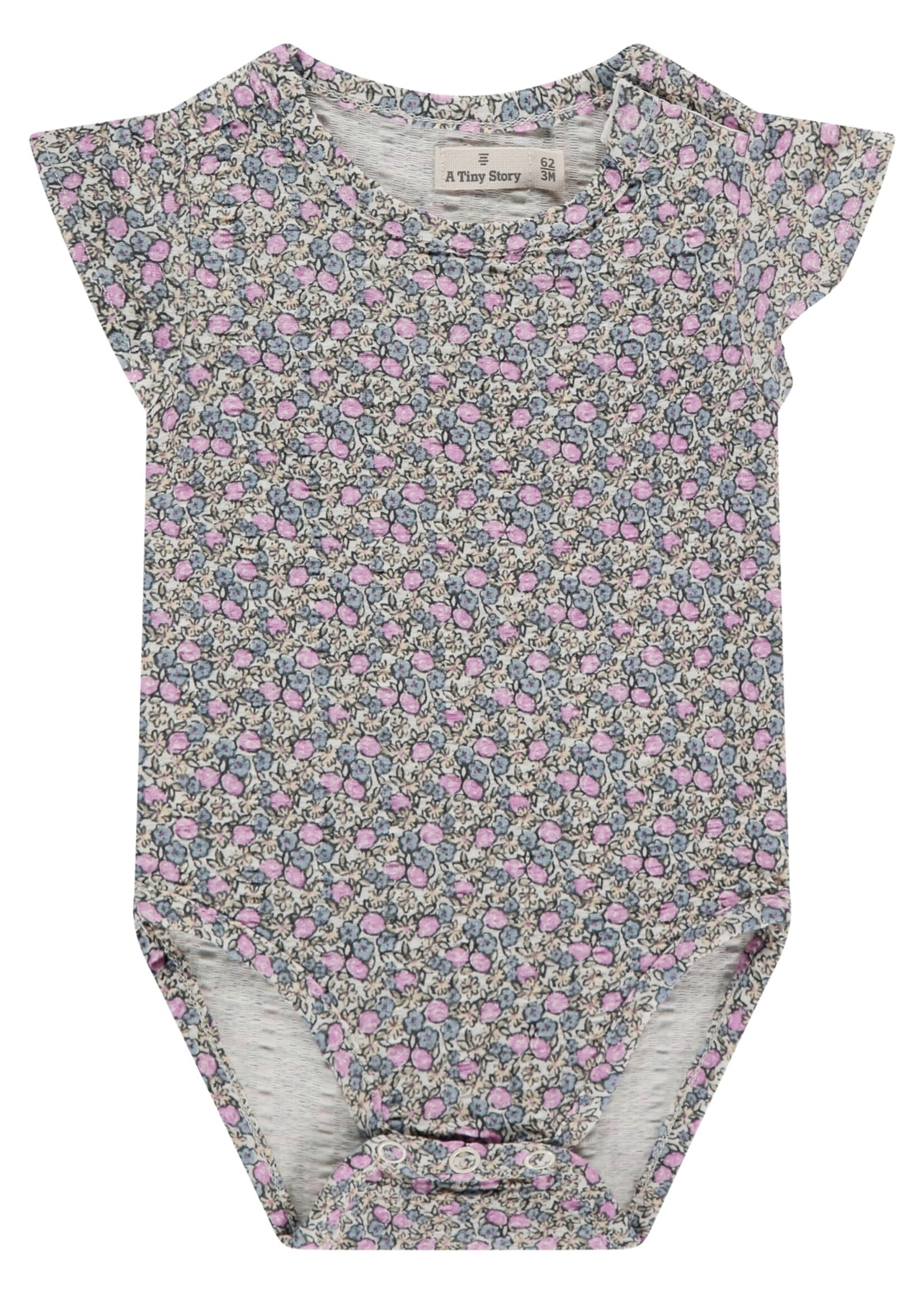 A Tiny Story A Tiny Story | baby romper short sleeve – Multicolour