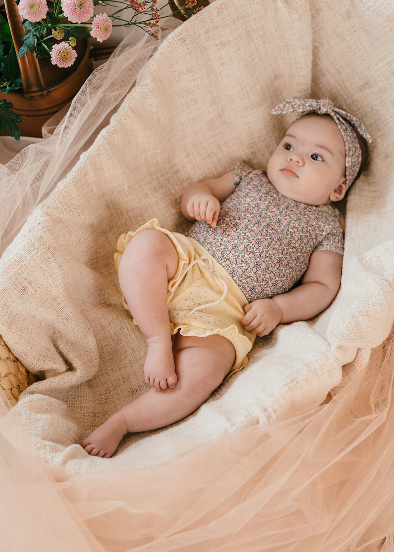 A Tiny Story A Tiny Story | baby romper short sleeve – Multicolour