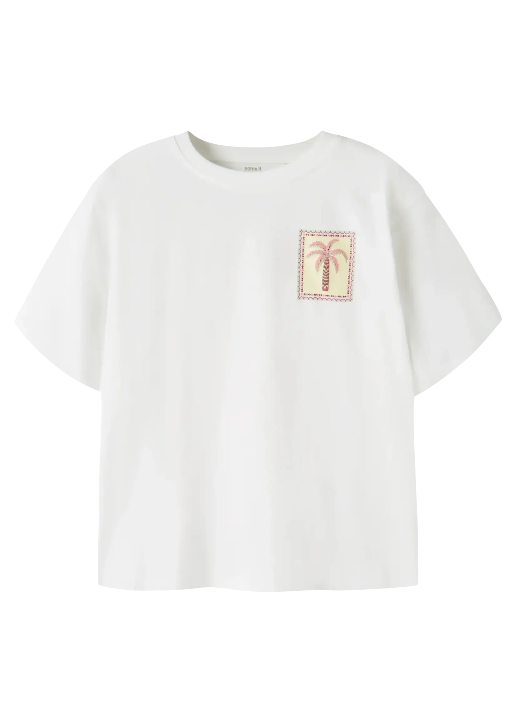 Name It Name it | NKFHERLISE SS NREG TOP BOX - Bright White