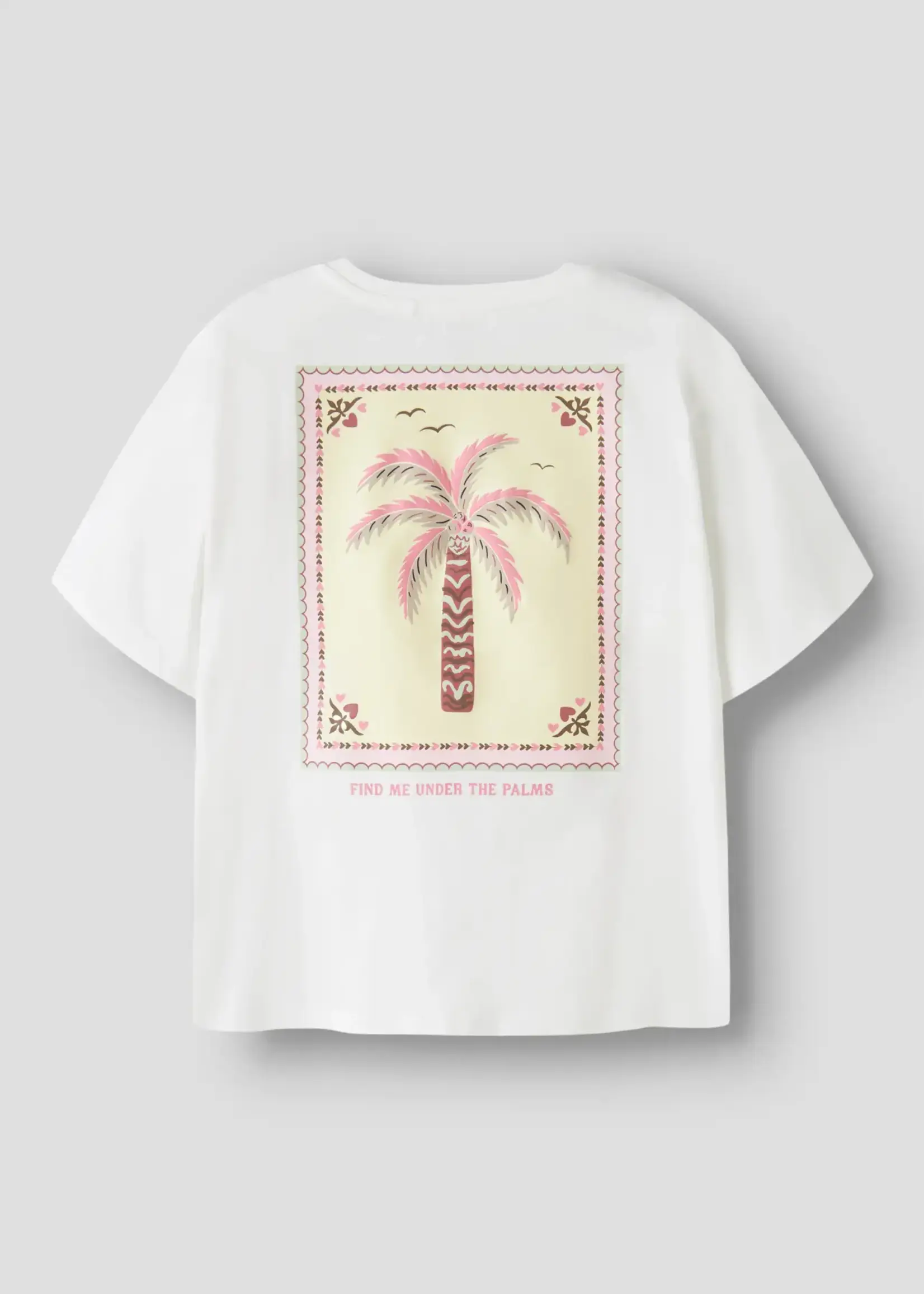 Name It Name it | NKFHERLISE SS NREG TOP BOX - Bright White