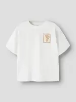 Name It Name it | NKFHERLISE SS NREG TOP BOX - Bright White