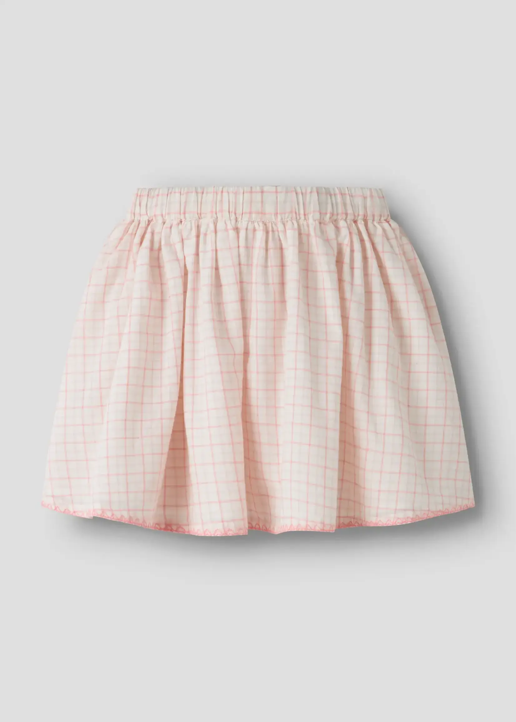 Lil’ Atelier Lil' Atelier | NMFHEDDA skirt lil - coconut milk/rose tan