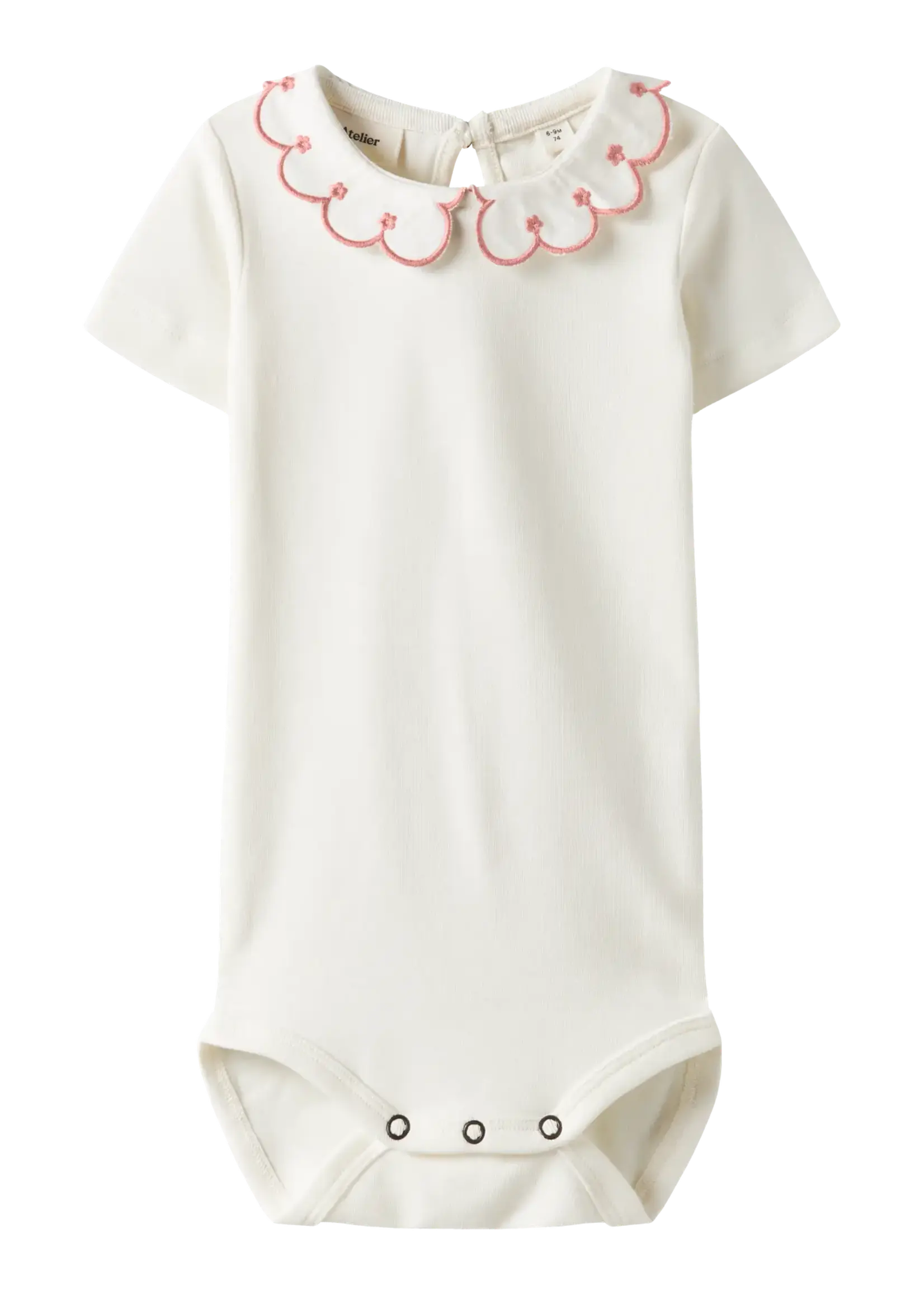Lil’ Atelier Lil' Atelier | NBFFUNDO ss slim body lil - Coconut Milk/ Rose tan