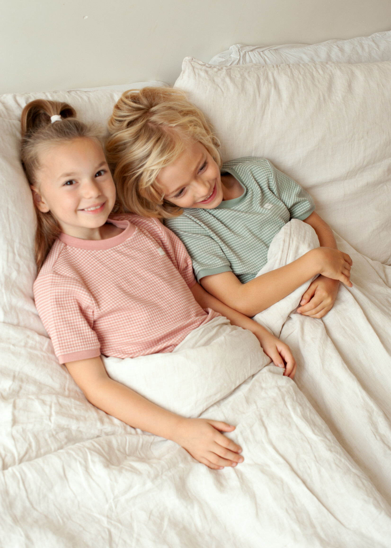 Feetje Feetje | Shortama wafel Summer Special - Mauve