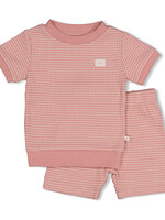 Feetje Feetje | Shortama wafel  Summer Special - Mauve