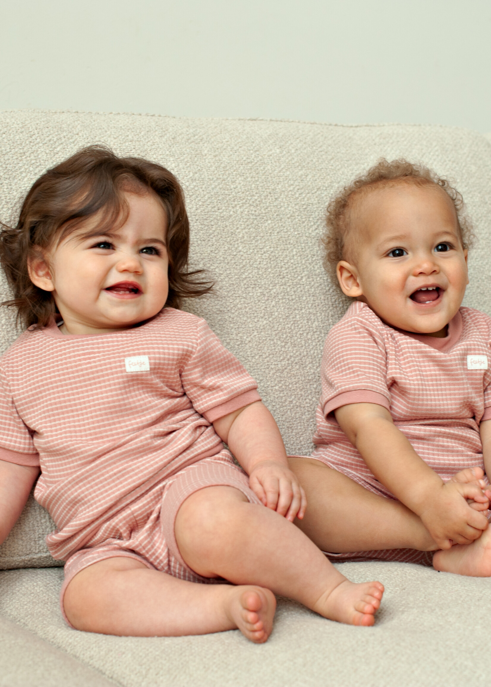 Feetje Feetje | Shortama wafel  Summer Special - Mauve