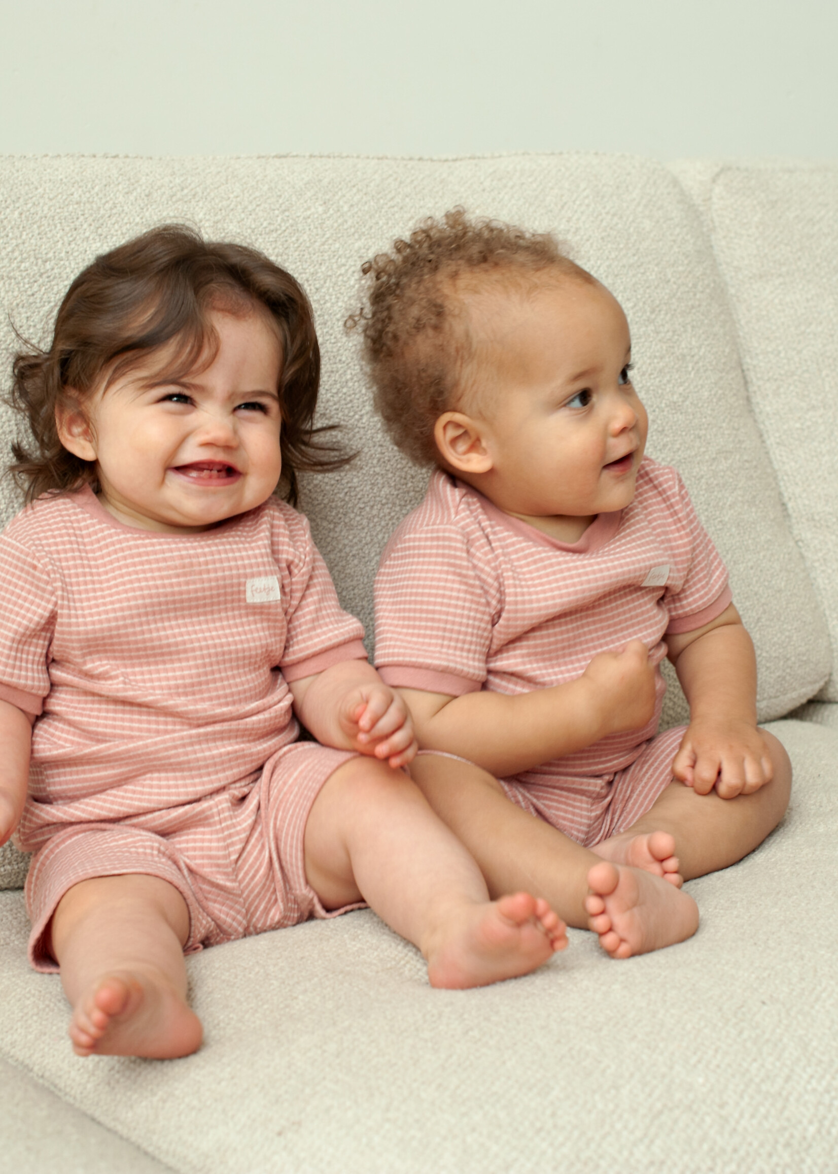 Feetje Feetje | Shortama wafel  Summer Special - Mauve