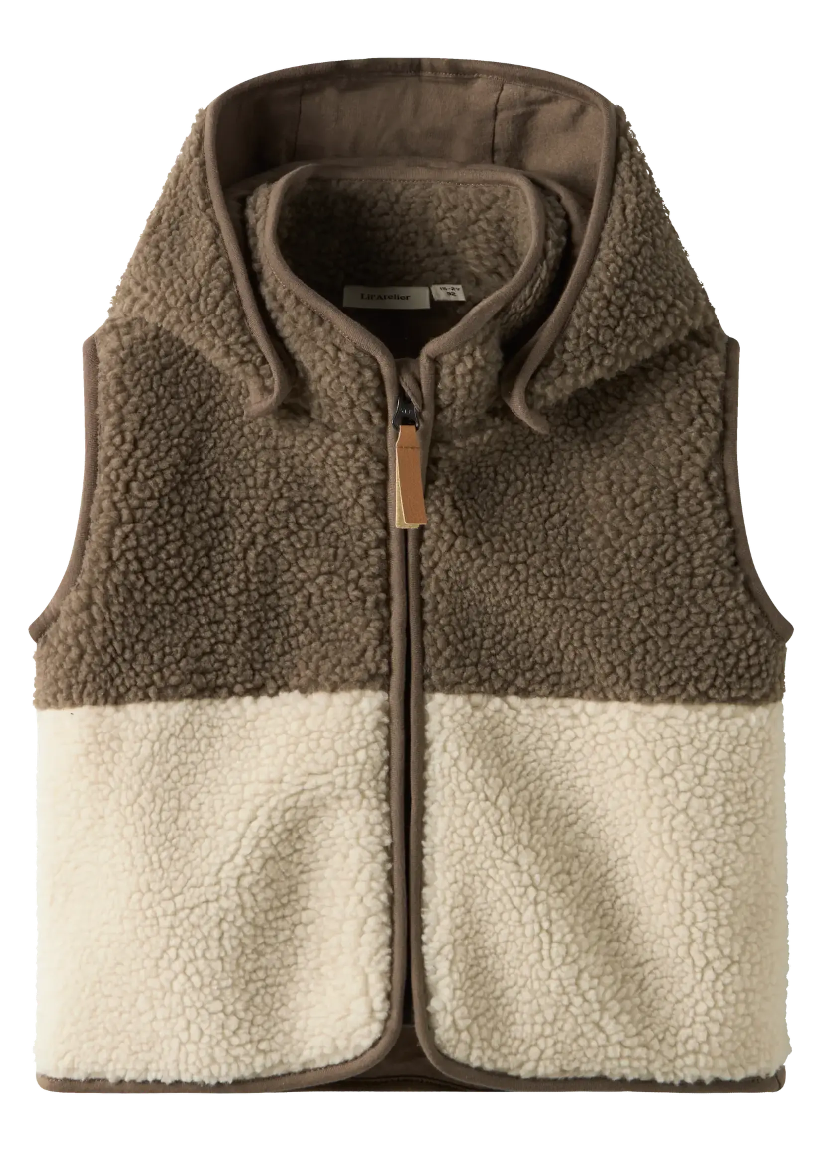 Lil’ Atelier Lil' Atelier | NMMLAJO LOOSE VEST LIL -  Turtledove\Shirtake