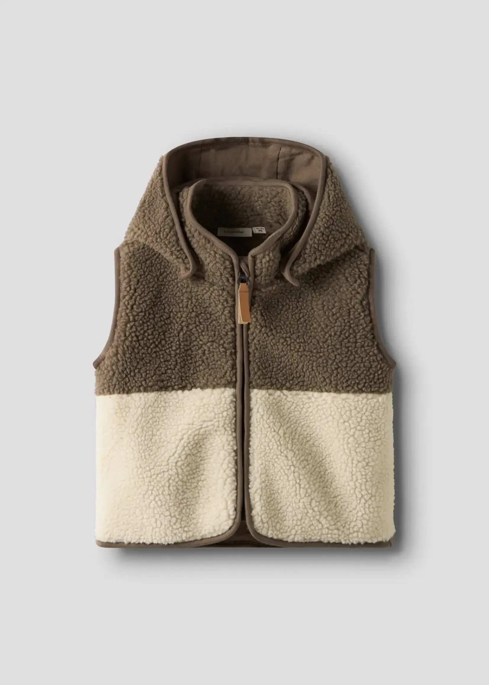 Lil’ Atelier Lil' Atelier | NMMLAJO LOOSE VEST LIL -  Turtledove\Shirtake