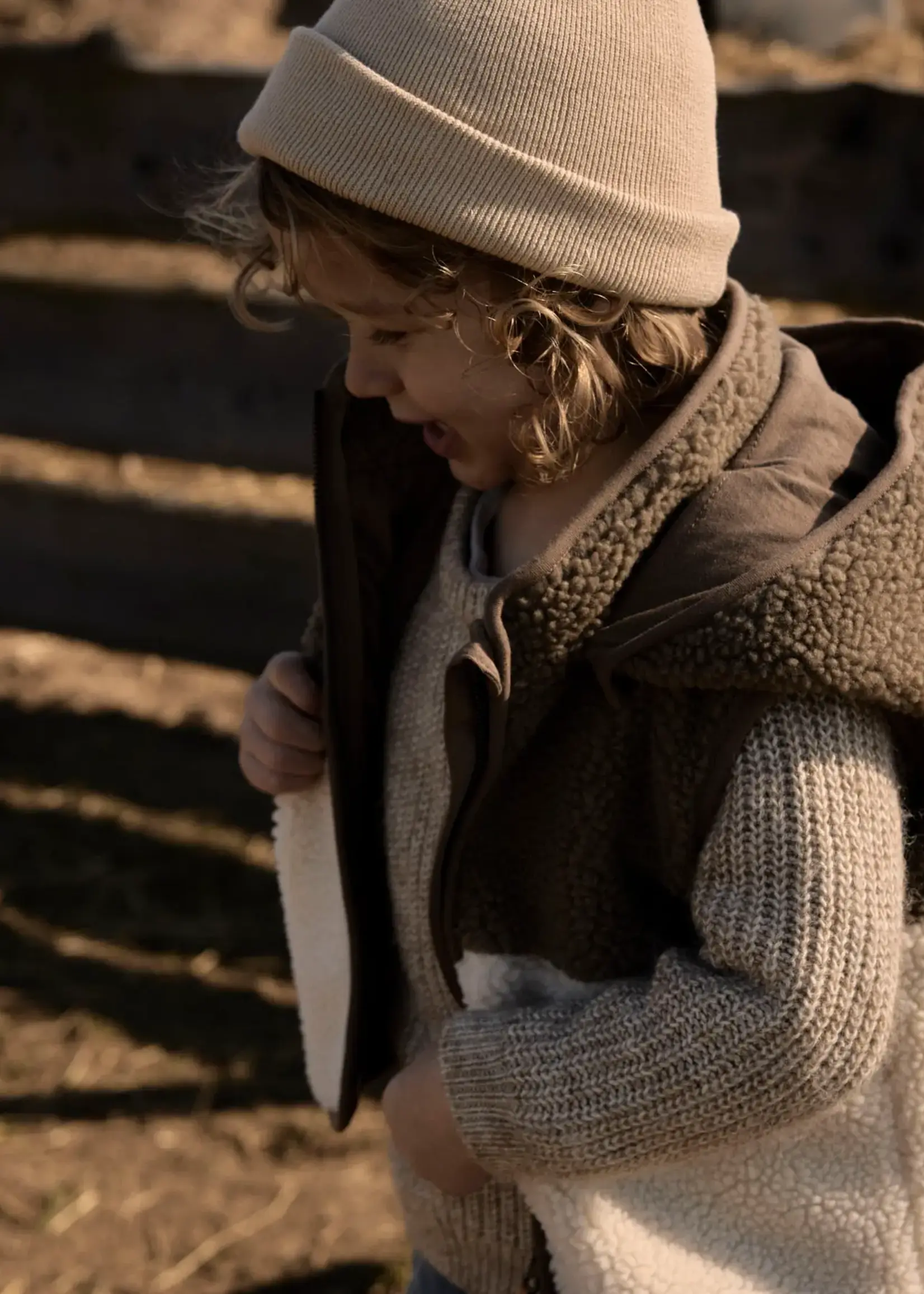 Lil’ Atelier Lil' Atelier | NMMLAJO LOOSE VEST LIL -  Turtledove\Shirtake