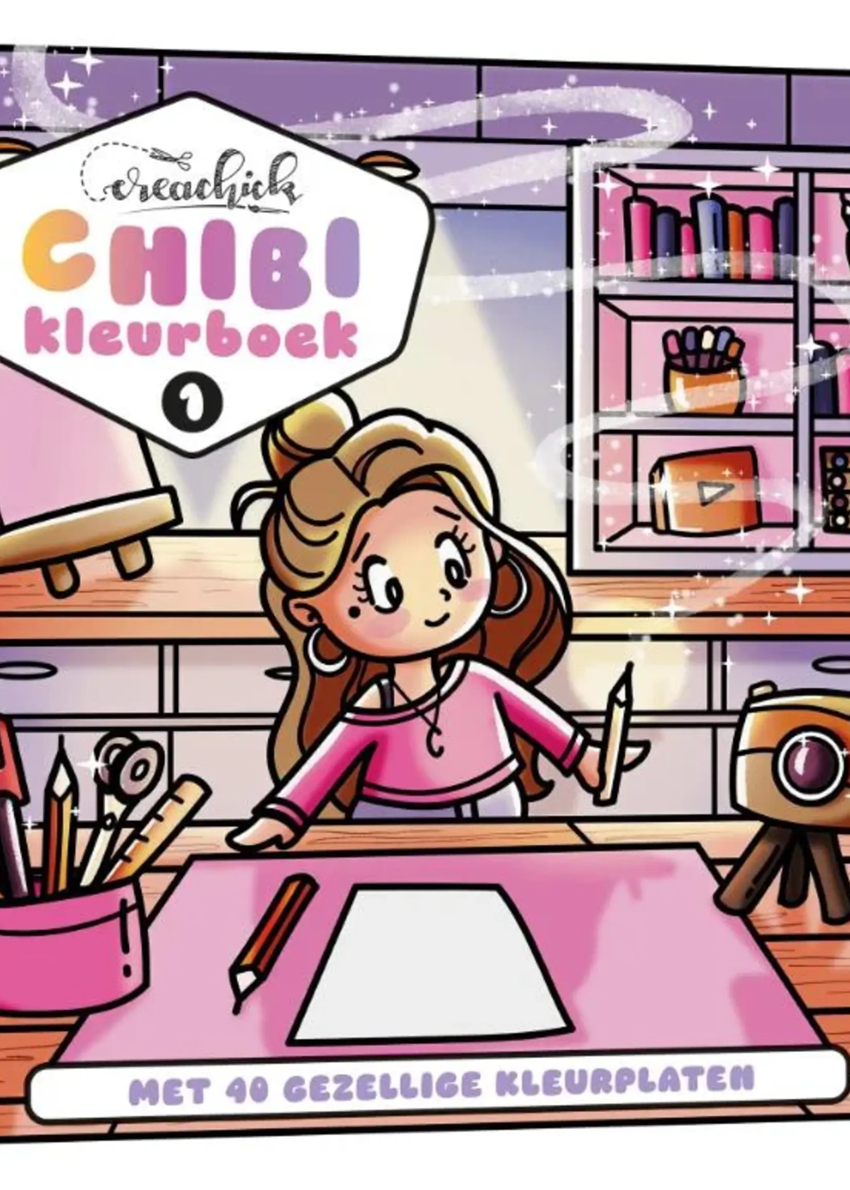 Creachick Chibi Kleurboek 1