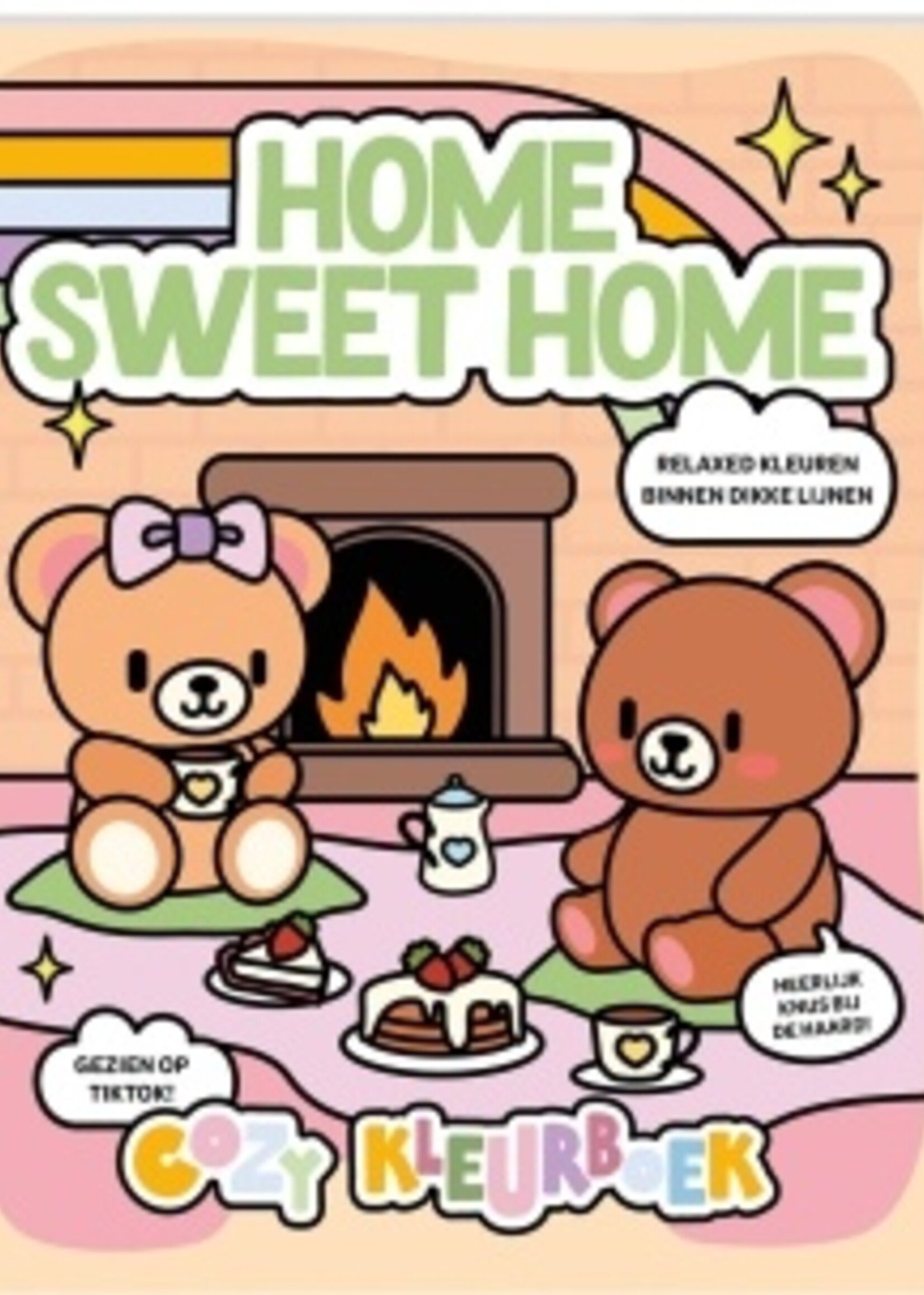 Cozy kleurboek - Home Sweet Home