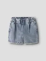 Lil’ Atelier Lil'Atelier | NBFFUNDA loose dnm shorts 5552-fd lil - Medium Blue Denim