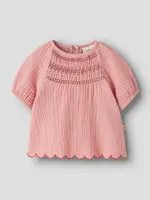 Lil’ Atelier Lil' Atelier | NBFHIBA ss loose top lil - Rose Tan