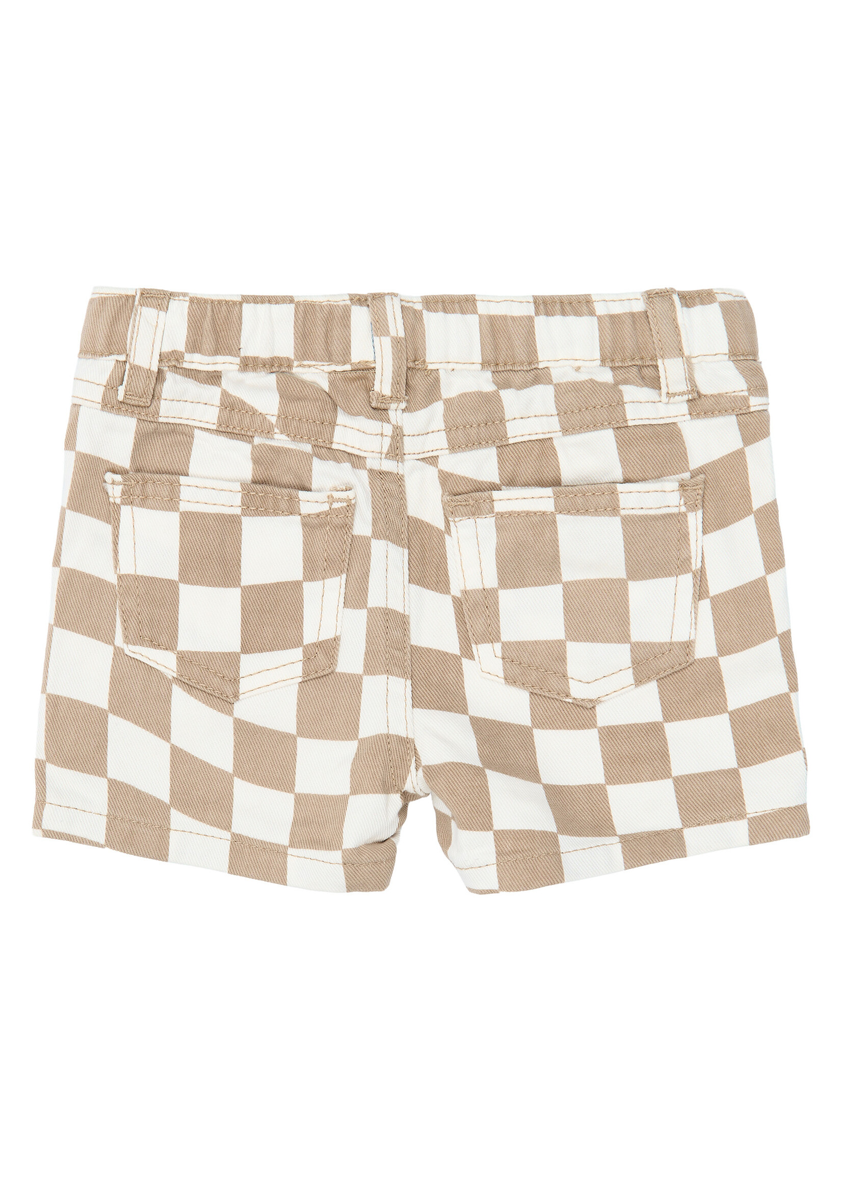 THE NEW SIBLINGS THE NEW SIBLINGS | TNSTTwill Regular Fit Denim Shorts – Humus Check
