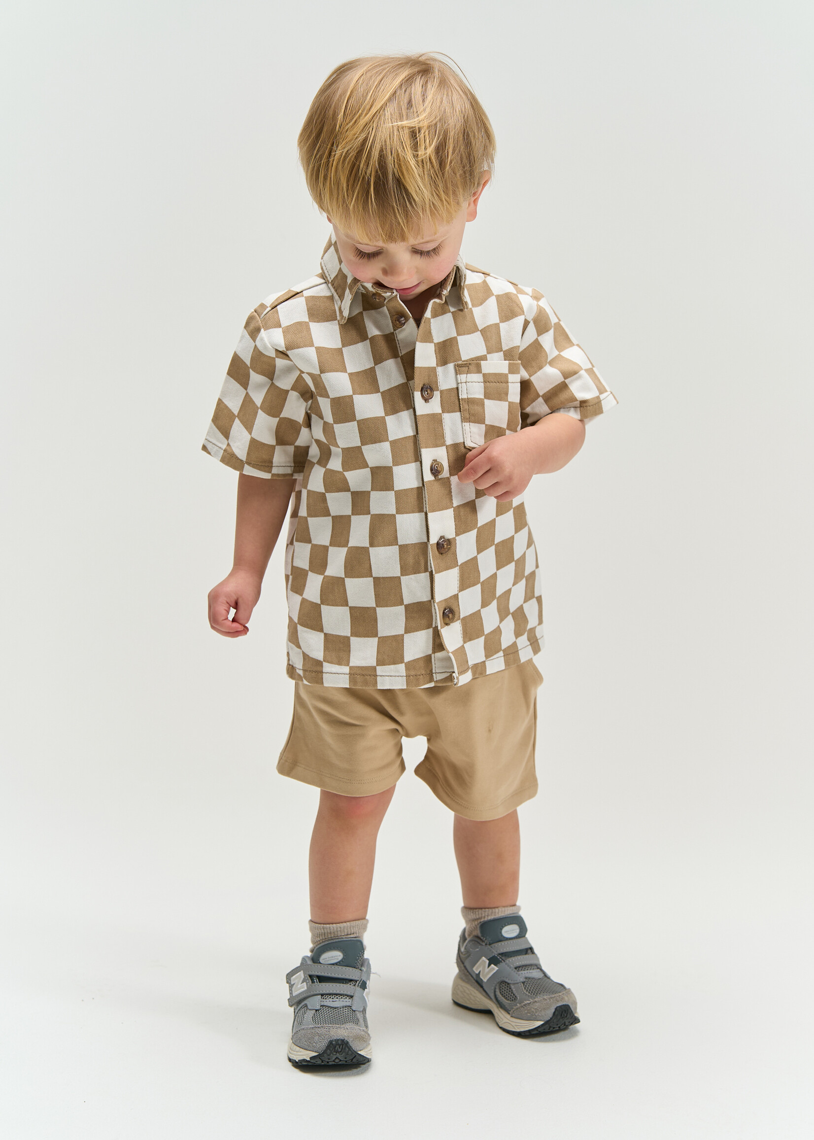 THE NEW SIBLINGS THE NEW SIBLINGS | TNSTTwill S_S Shirt – Humus Check