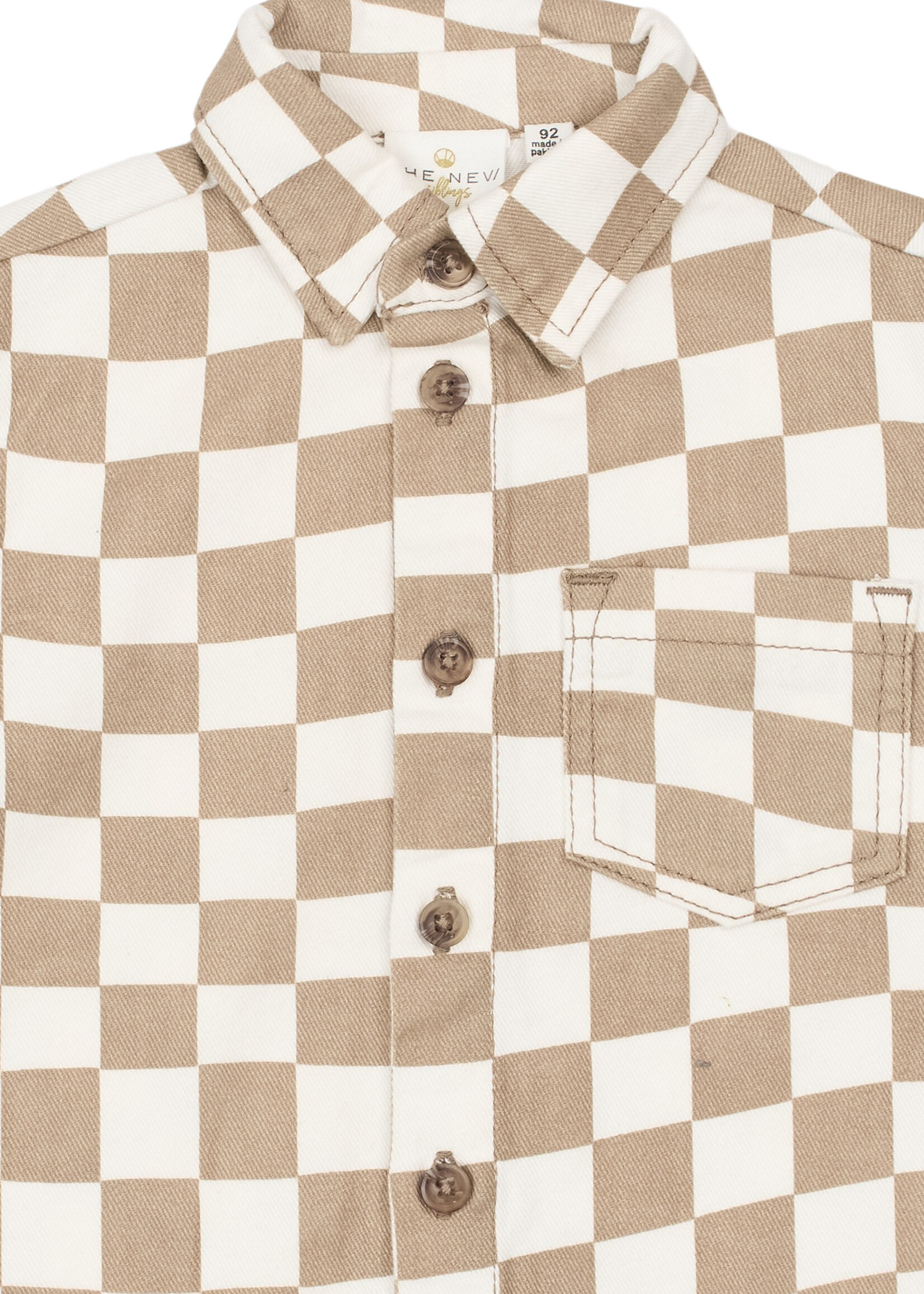 THE NEW SIBLINGS THE NEW SIBLINGS | TNSTTwill S_S Shirt – Humus Check