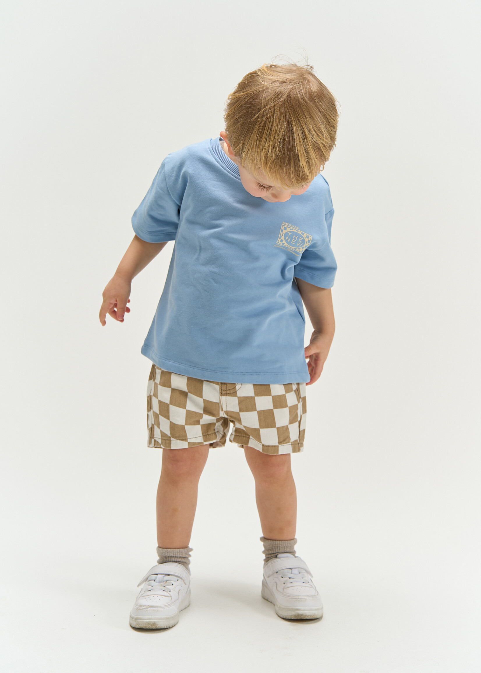 THE NEW SIBLINGS THE NEW SIBLINGS | TNSTTitan OS S_S Sweat Tee – Forever Blue