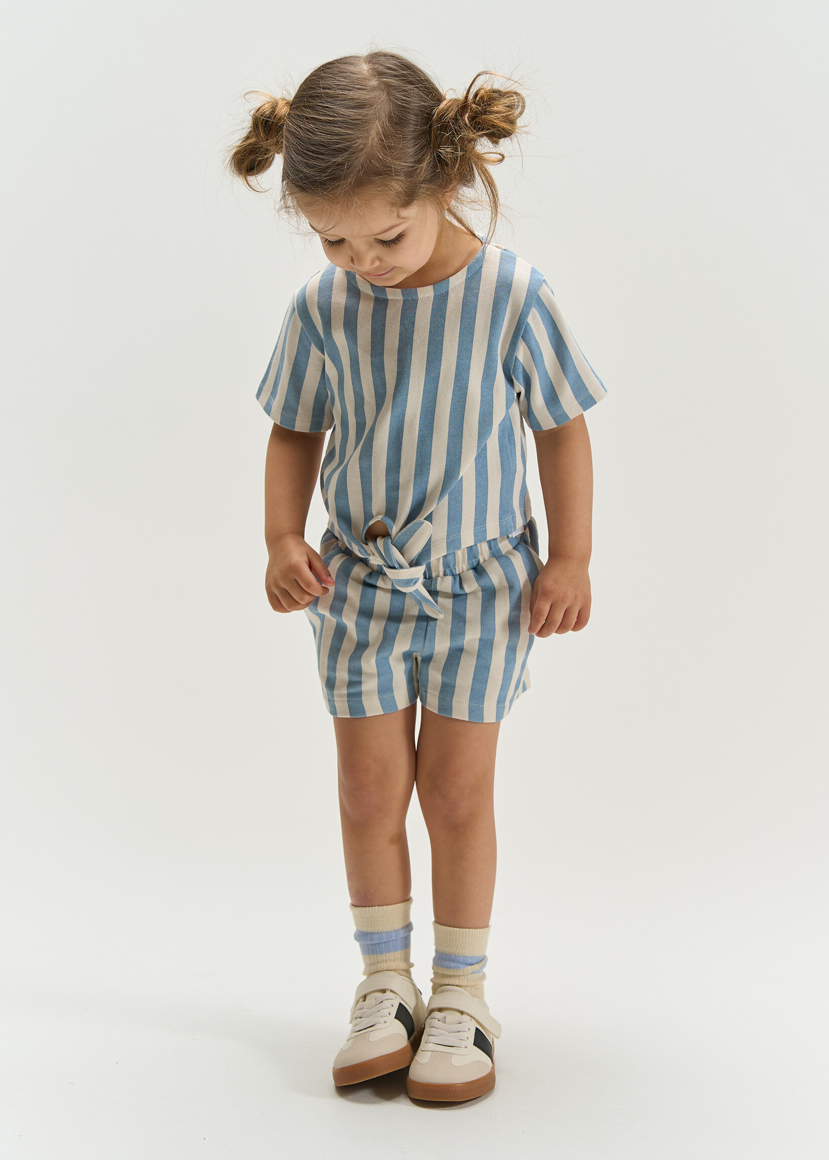 THE NEW SIBLINGS THE NEW SIBLINGS | TNSTTaliana S_S Tee – Forever Blue Striped
