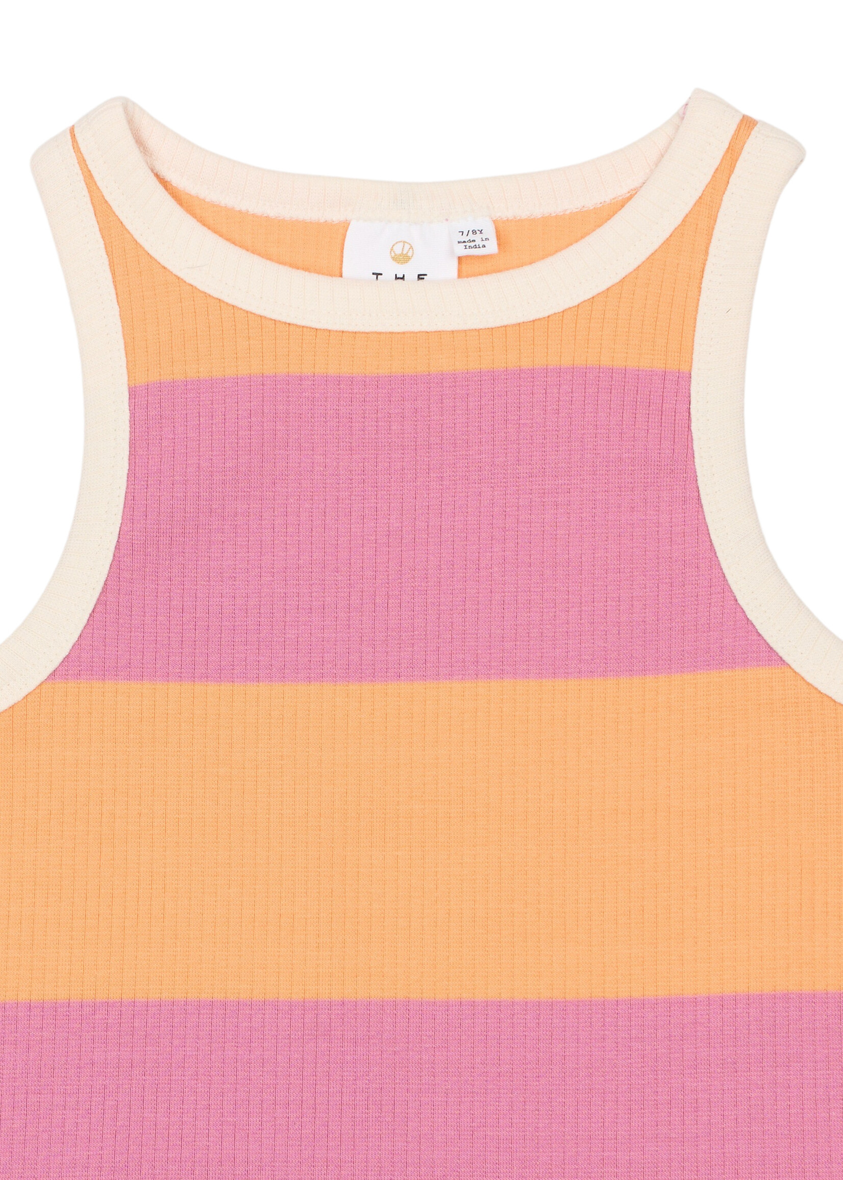 THE NEW THE NEW | TNTatiana S_L Rib Top – Cashmere Rose Striped