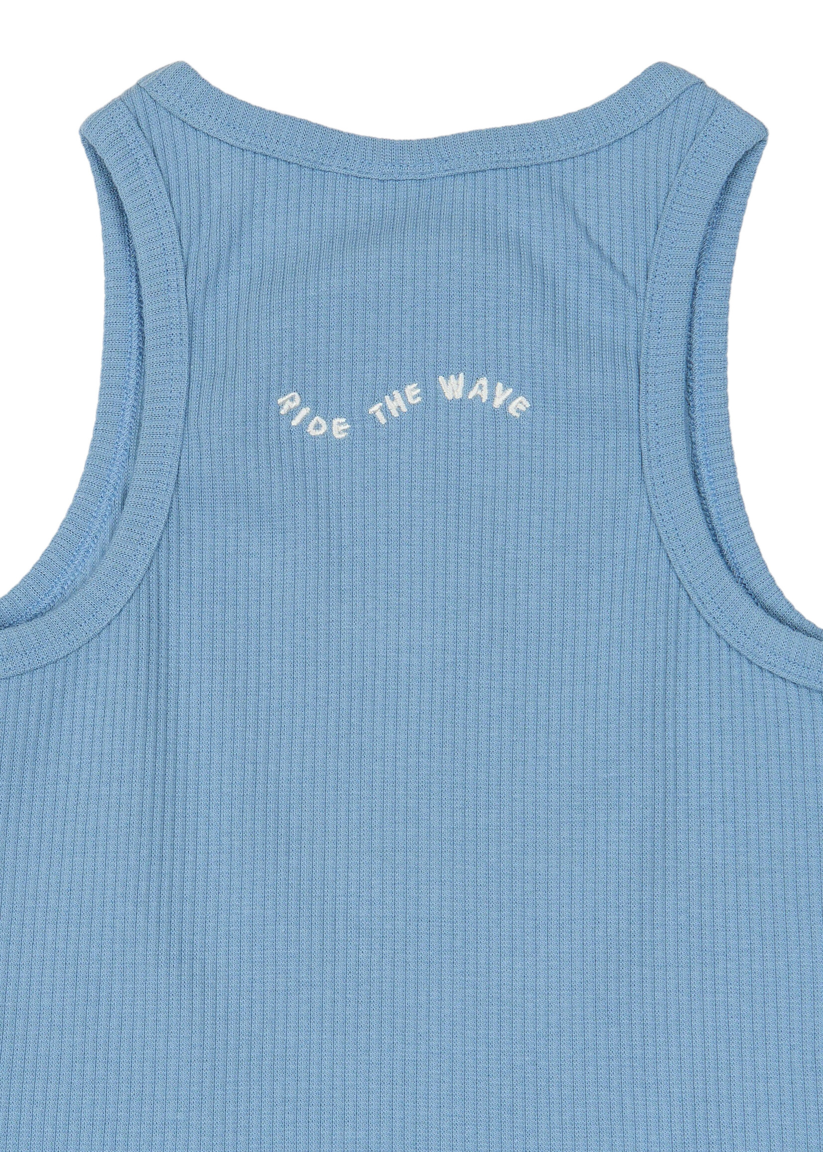 THE NEW THE NEW | TNTove S_L Rib Top – Forever Blue