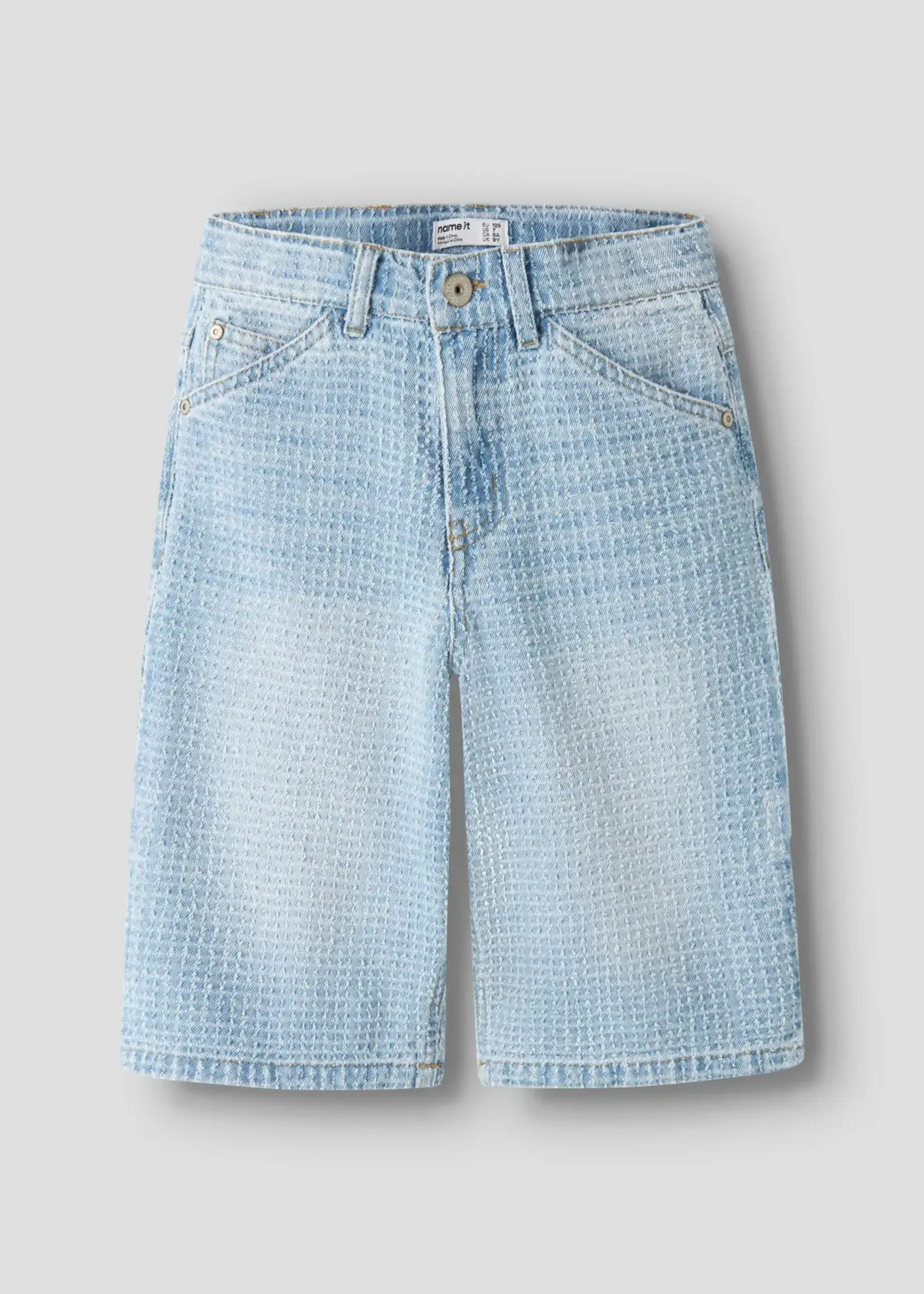 Name It Name It | NKMBEN SKATER DNM BERMUDA - Light Blue Denim