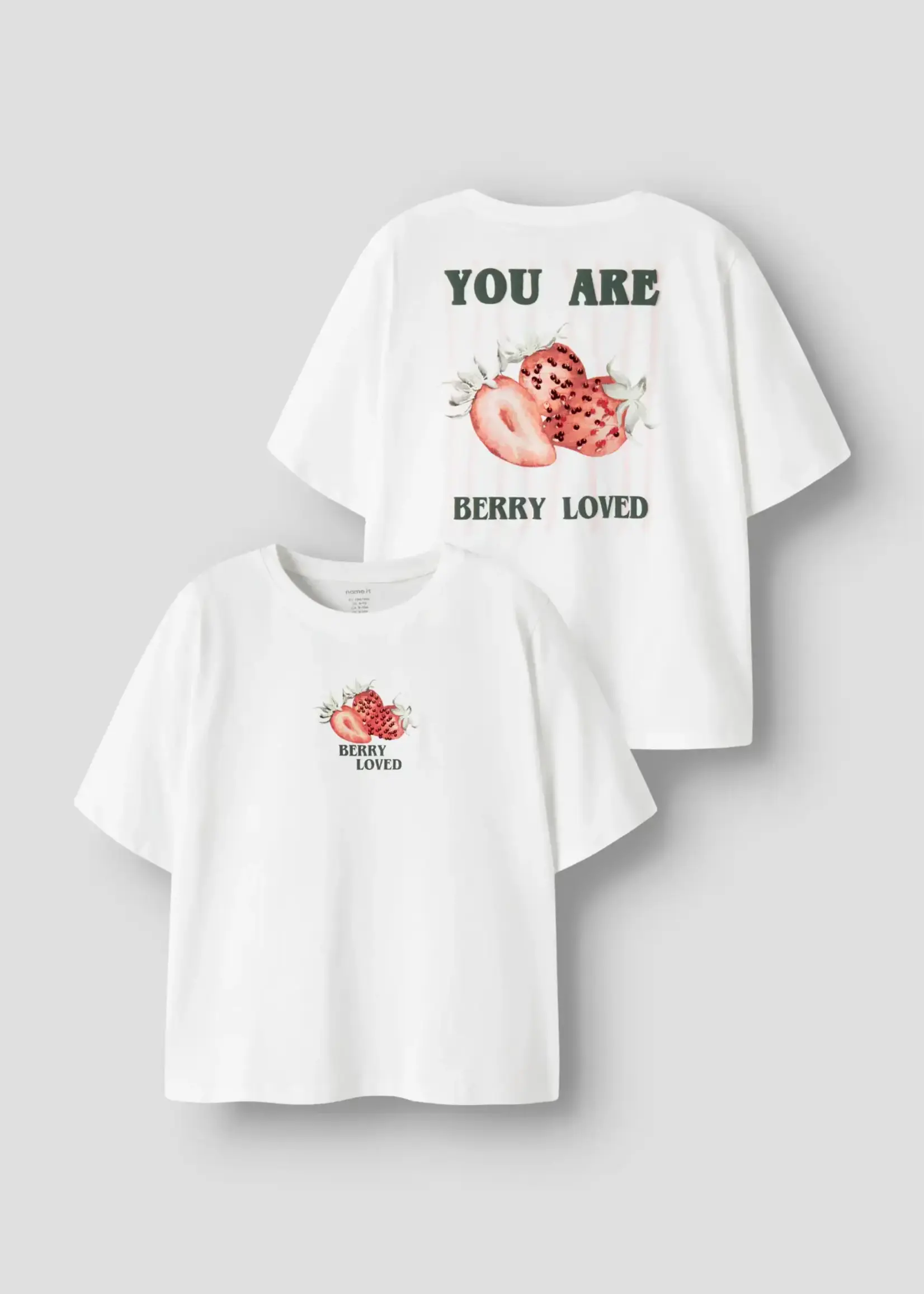 Name It Name it | NKFJOLIZA ss nreg top box - Bright White