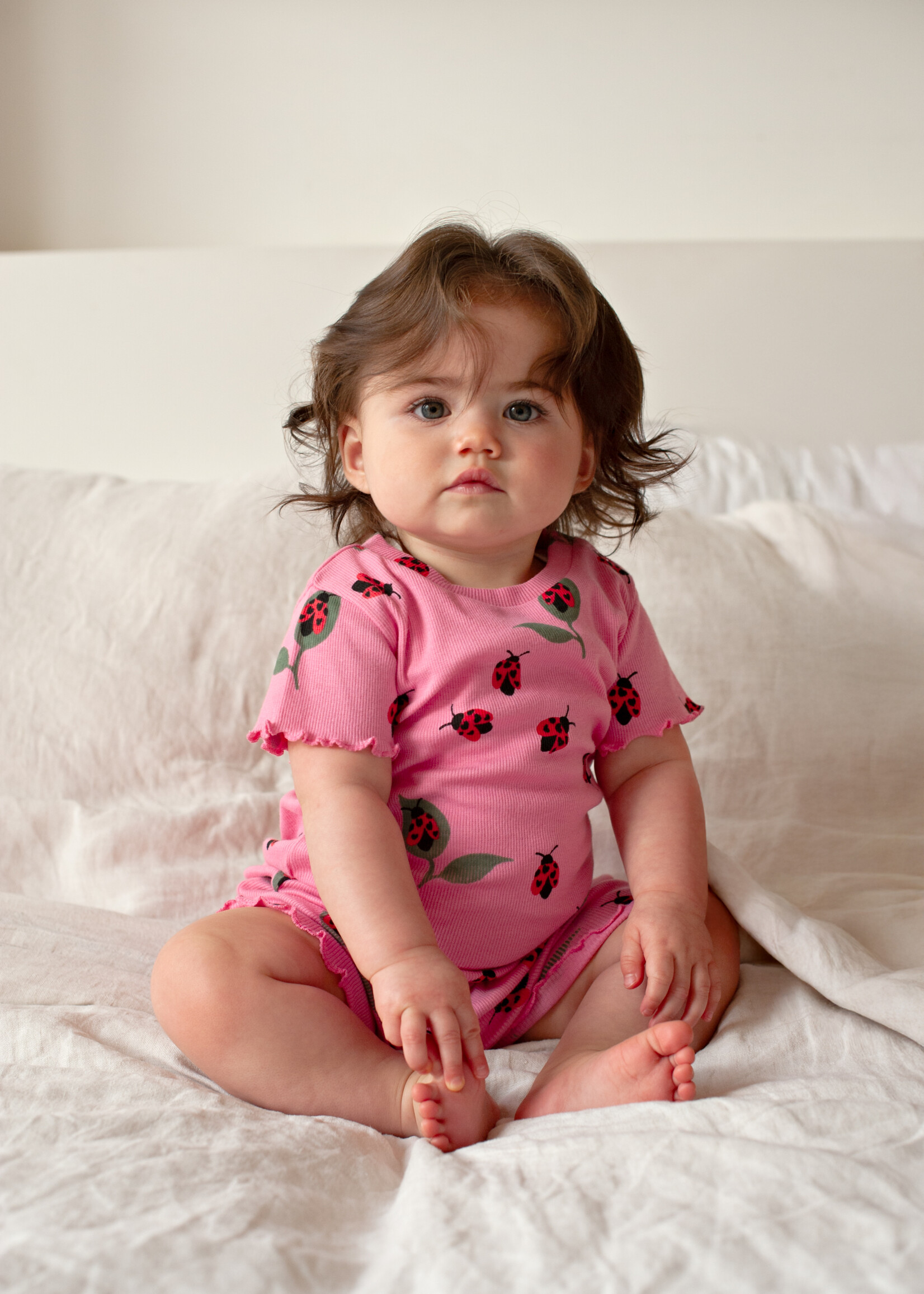 Feetje Feetje | Lily Ladybug - Premium Summerwear by Feetje – Roze