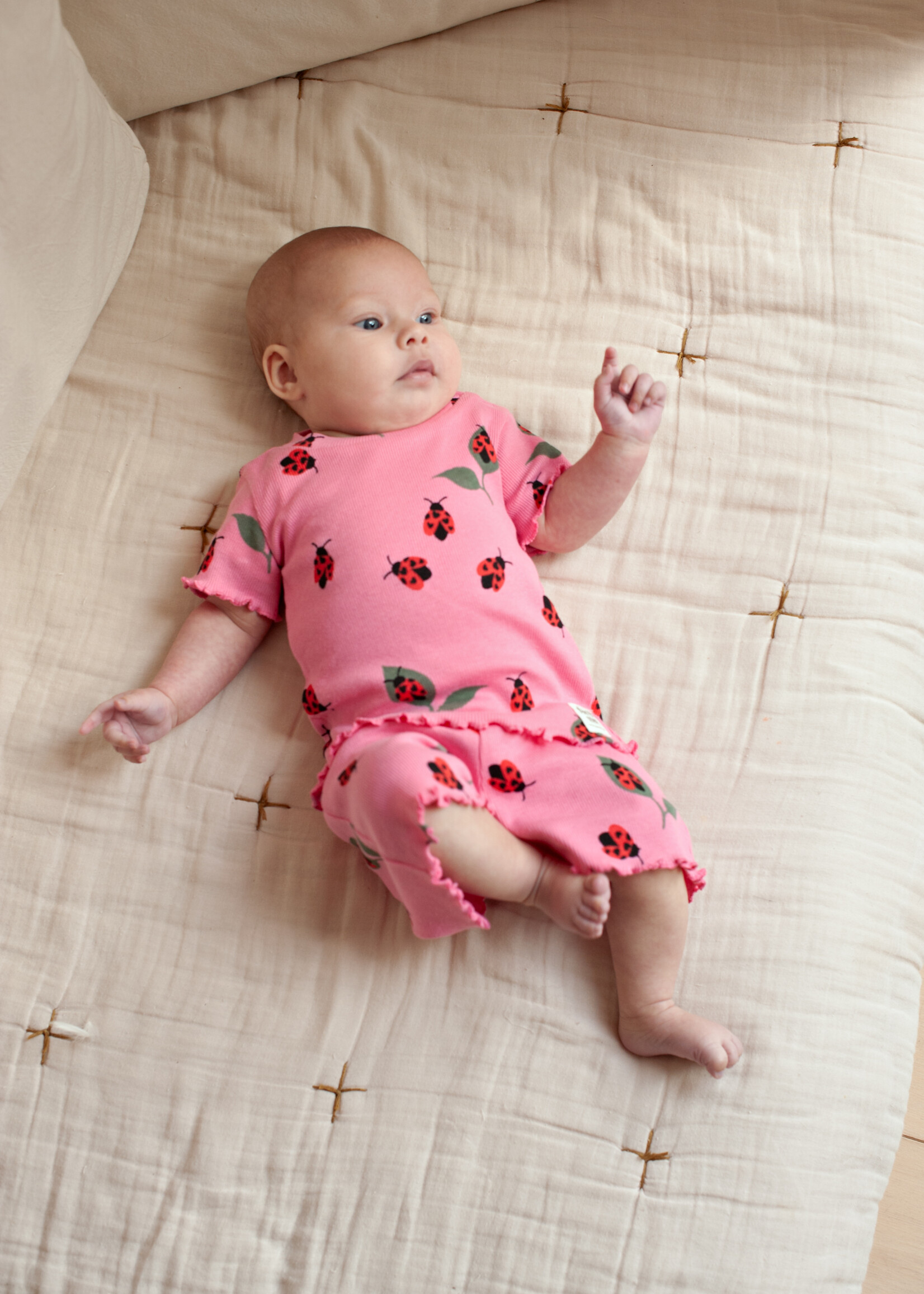 Feetje Feetje | Lily Ladybug - Premium Summerwear by Feetje – Roze