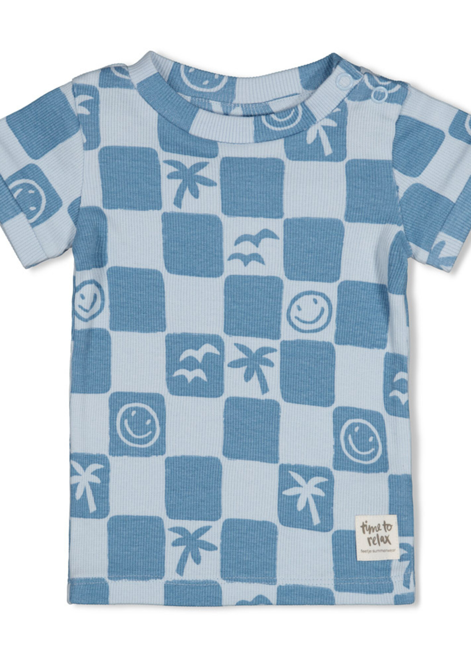 Feetje Feetje | Chase Check - Premium Summerwear by Feetje – Blauw