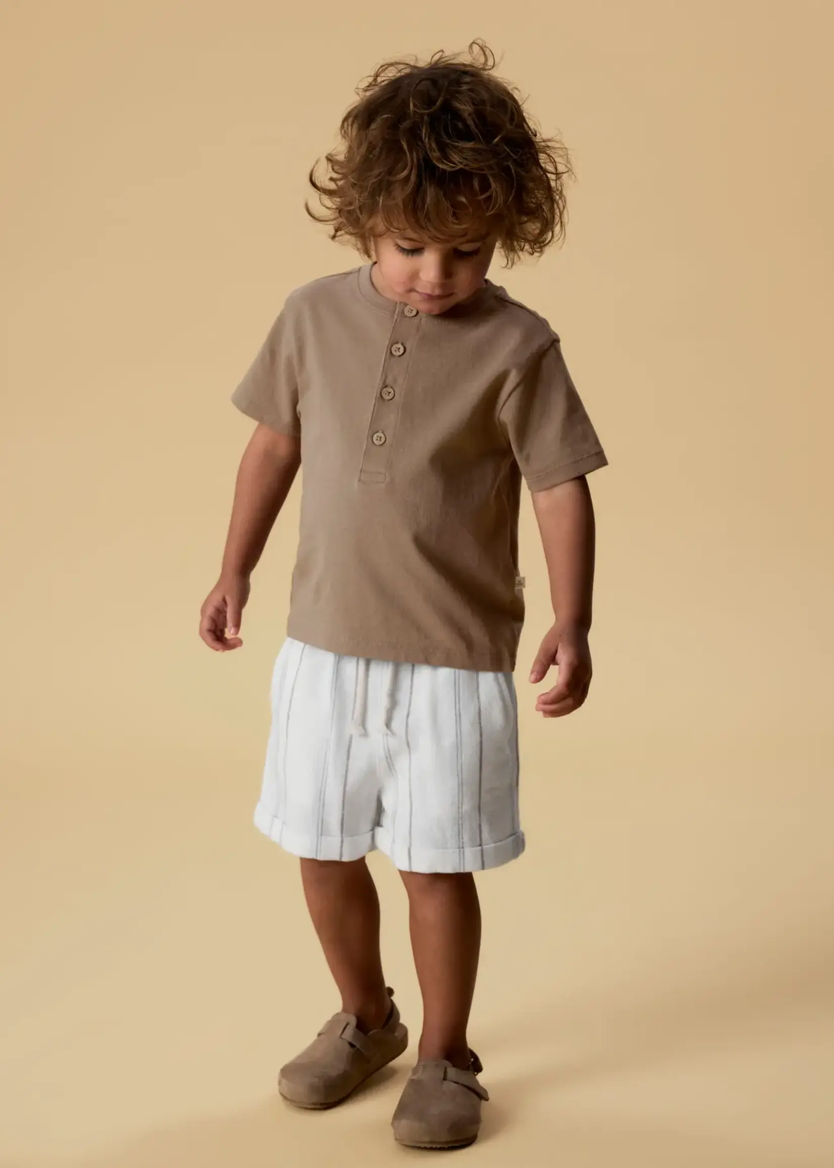 Lil’ Atelier Lil'Atelier | NMMDOLAN len ss loose top lil - Coca Mocha
