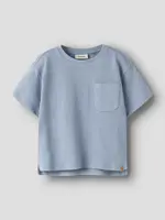 Lil’ Atelier Lil' Atelier | NMMDIAS lop ss loose sweat lil - Dusty Blue