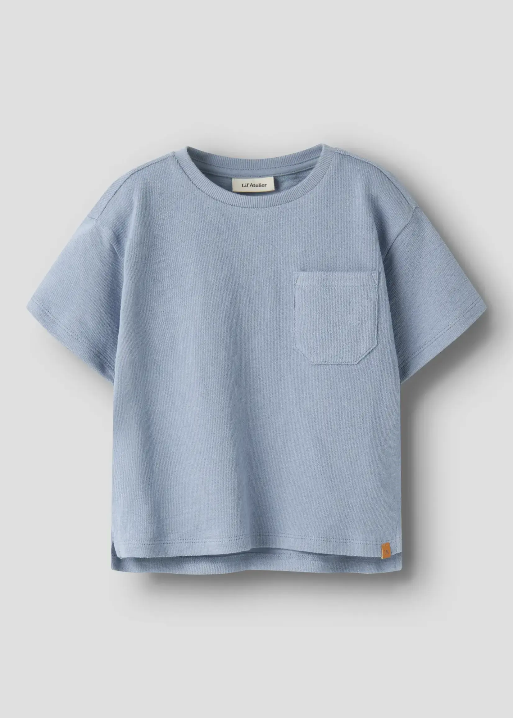Lil’ Atelier Lil'Atelier | NMMDIAS lop ss loose sweat lil - Dusty Blue