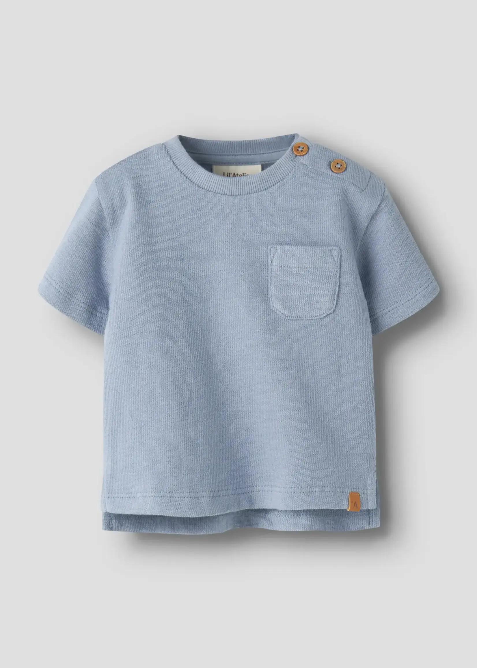 Lil’ Atelier Lil'Atelier | NBMDIAS lop ss loose sweat lil - Dusty Blue