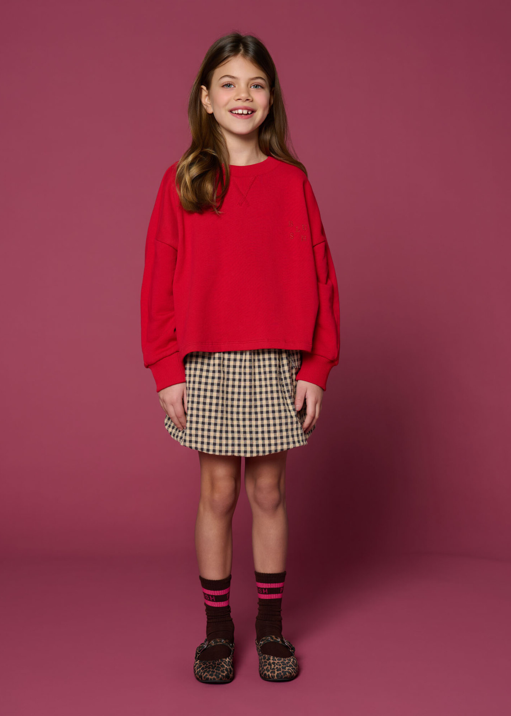 Petit Blush Petit Blush | Sport Socks | Brown/Pink