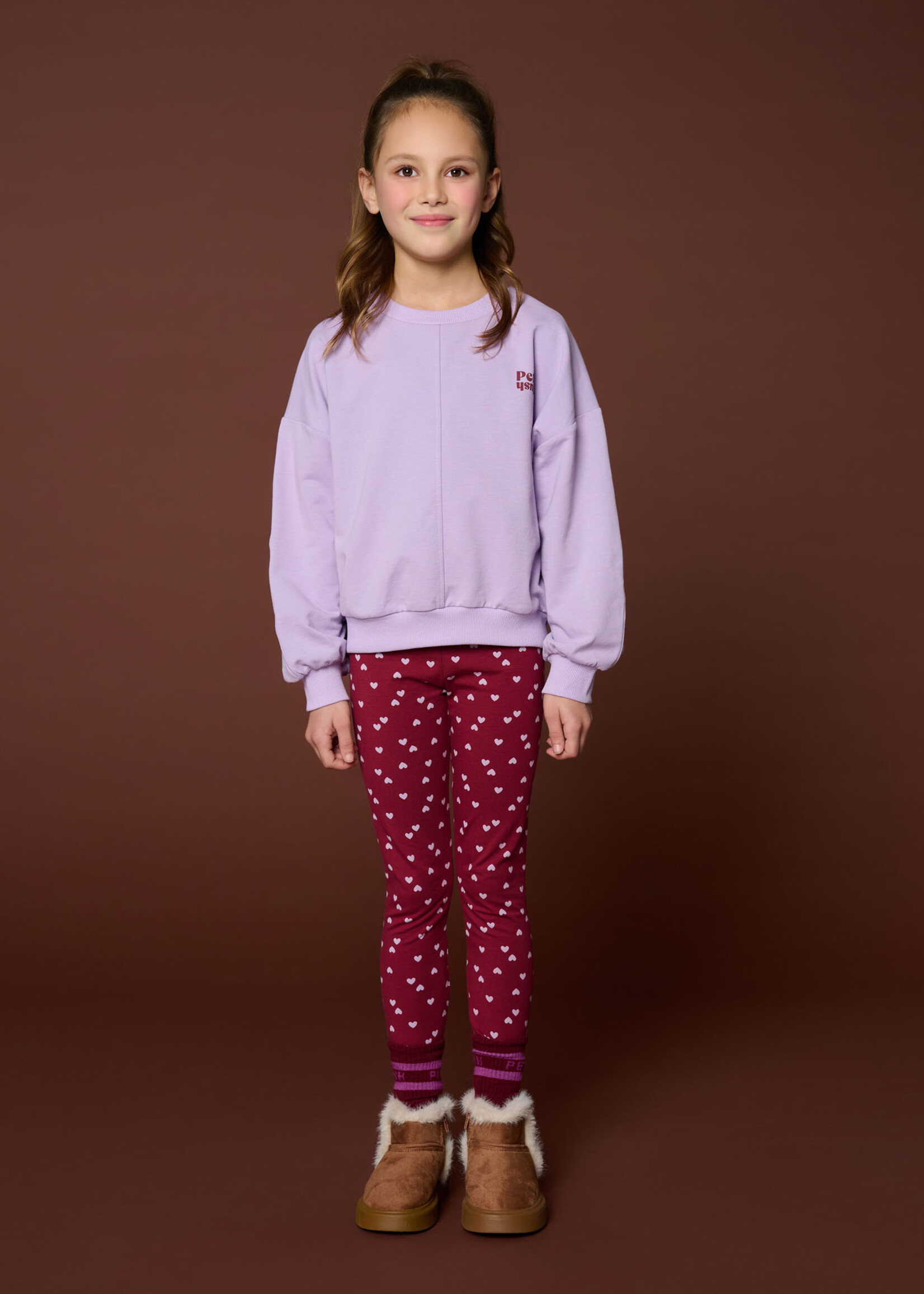 Petit Blush Petit Blush | Lola Legging | Hearts AOP