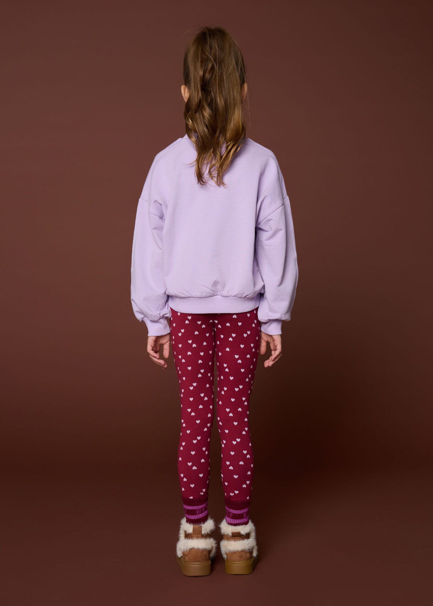 Petit Blush Petit Blush | Lola Legging | Hearts AOP