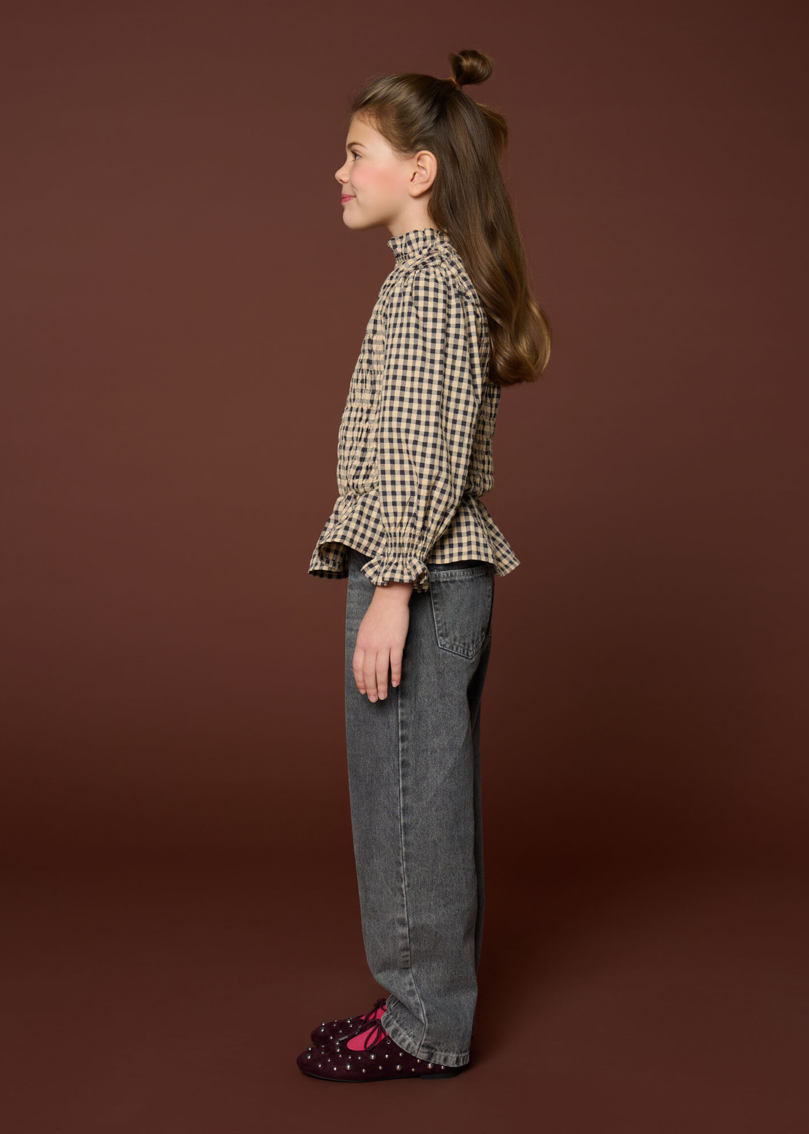 Petit Blush Petit Blush | Ballon Fit Jeans | Washed Grey