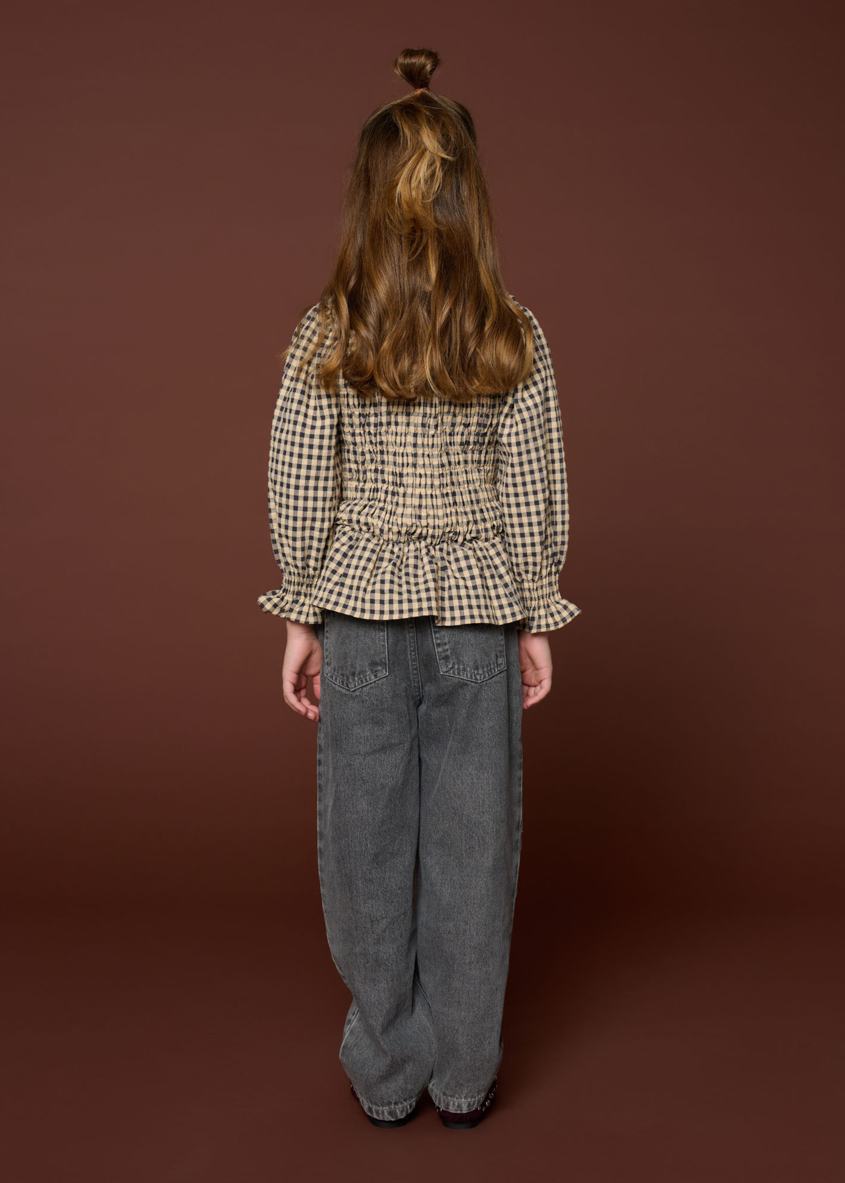 Petit Blush Petit Blush | Ballon Fit Jeans | Washed Grey